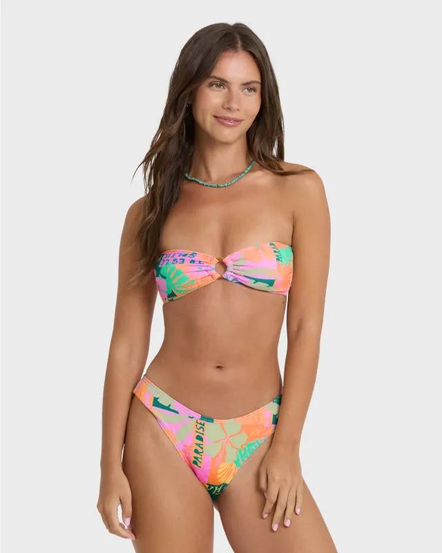 Sunscape Rio Bandeau Bikini Top - Deep Lagoon made by Billabong