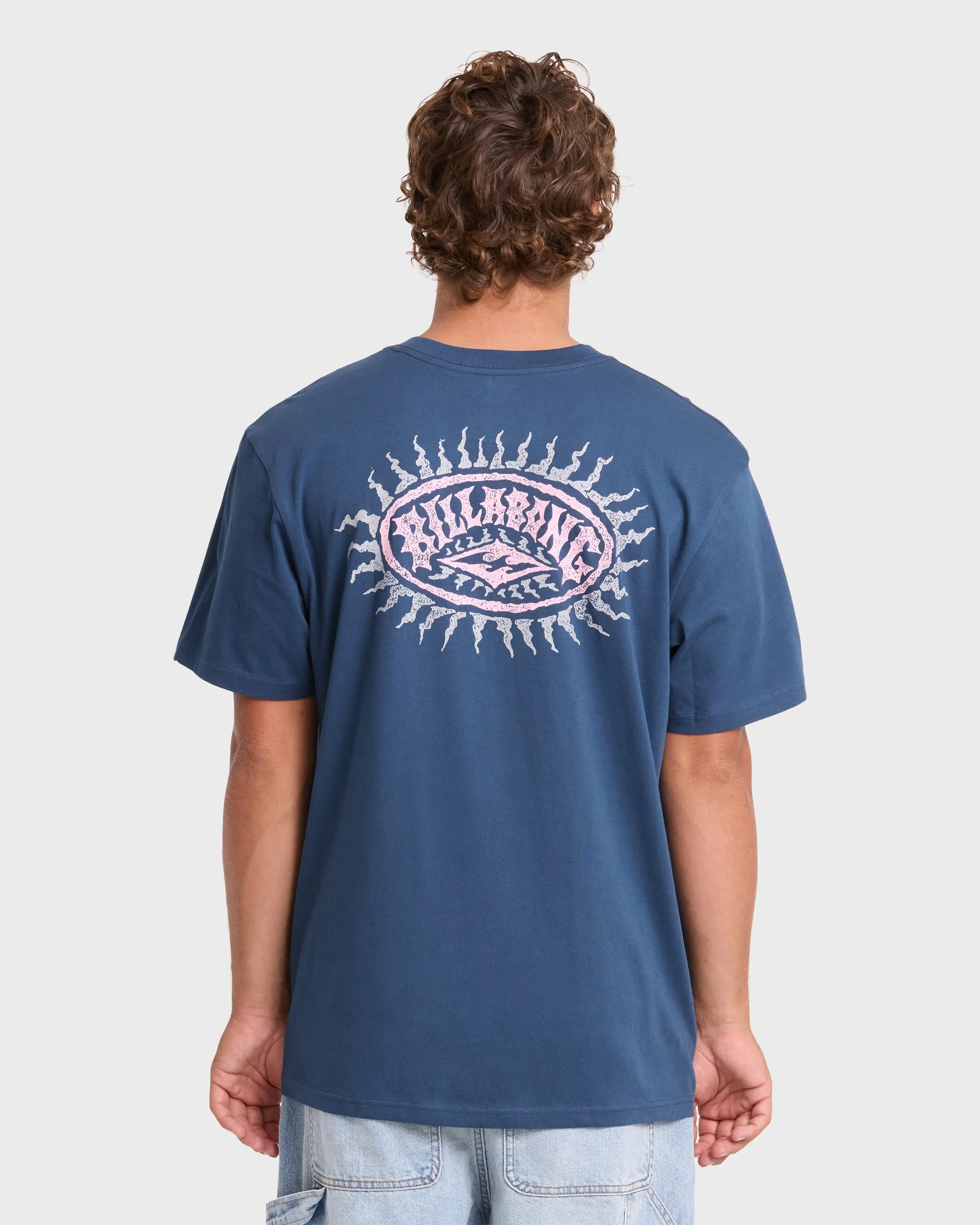 Reverse Premium Short Sleeve Cotton T-Shirt - Dark Denim sold by Billabong product image thumbnail 2