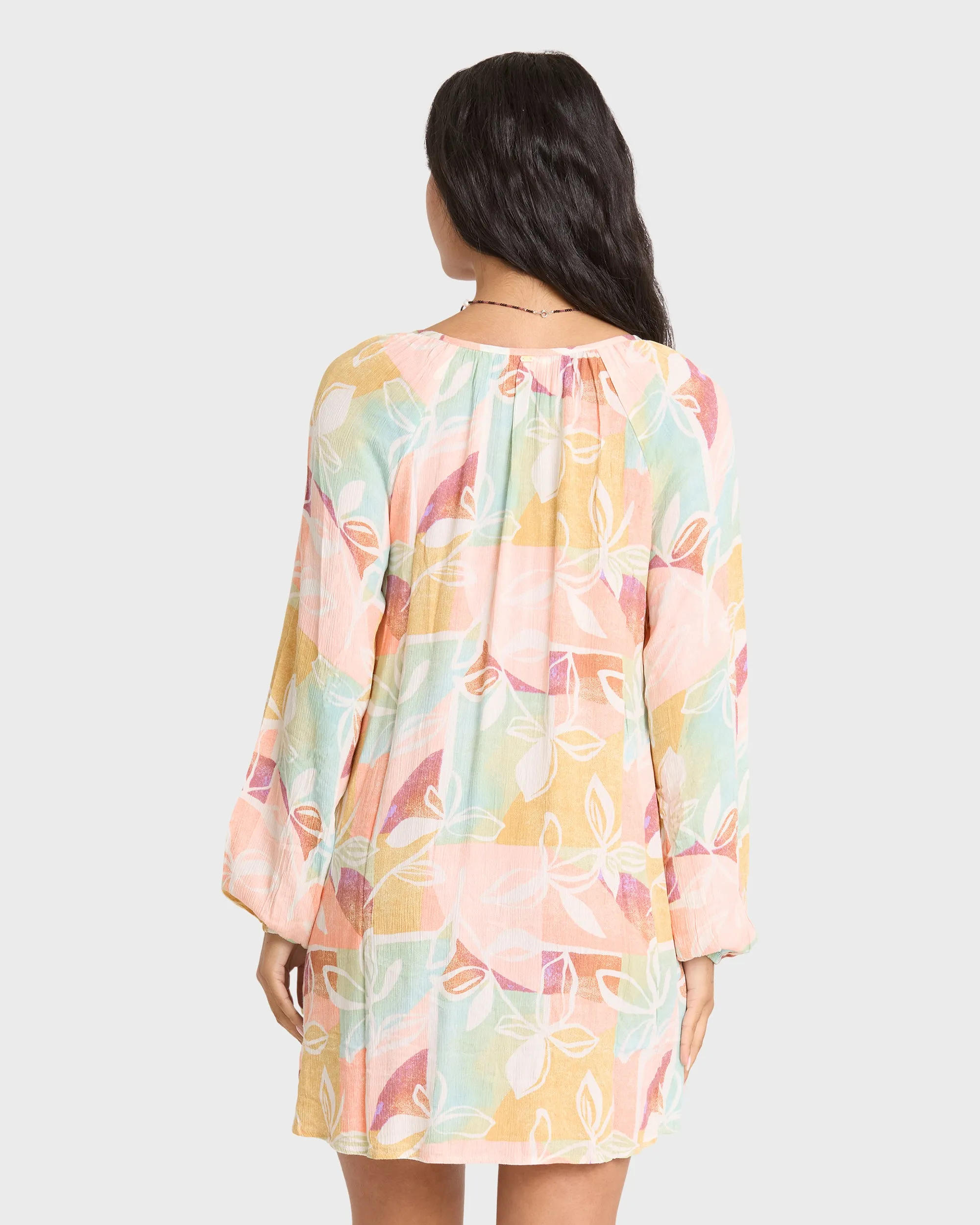 Sweet Dreamer Mini Dress - Orange Multi sold by Billabong product image thumbnail 2