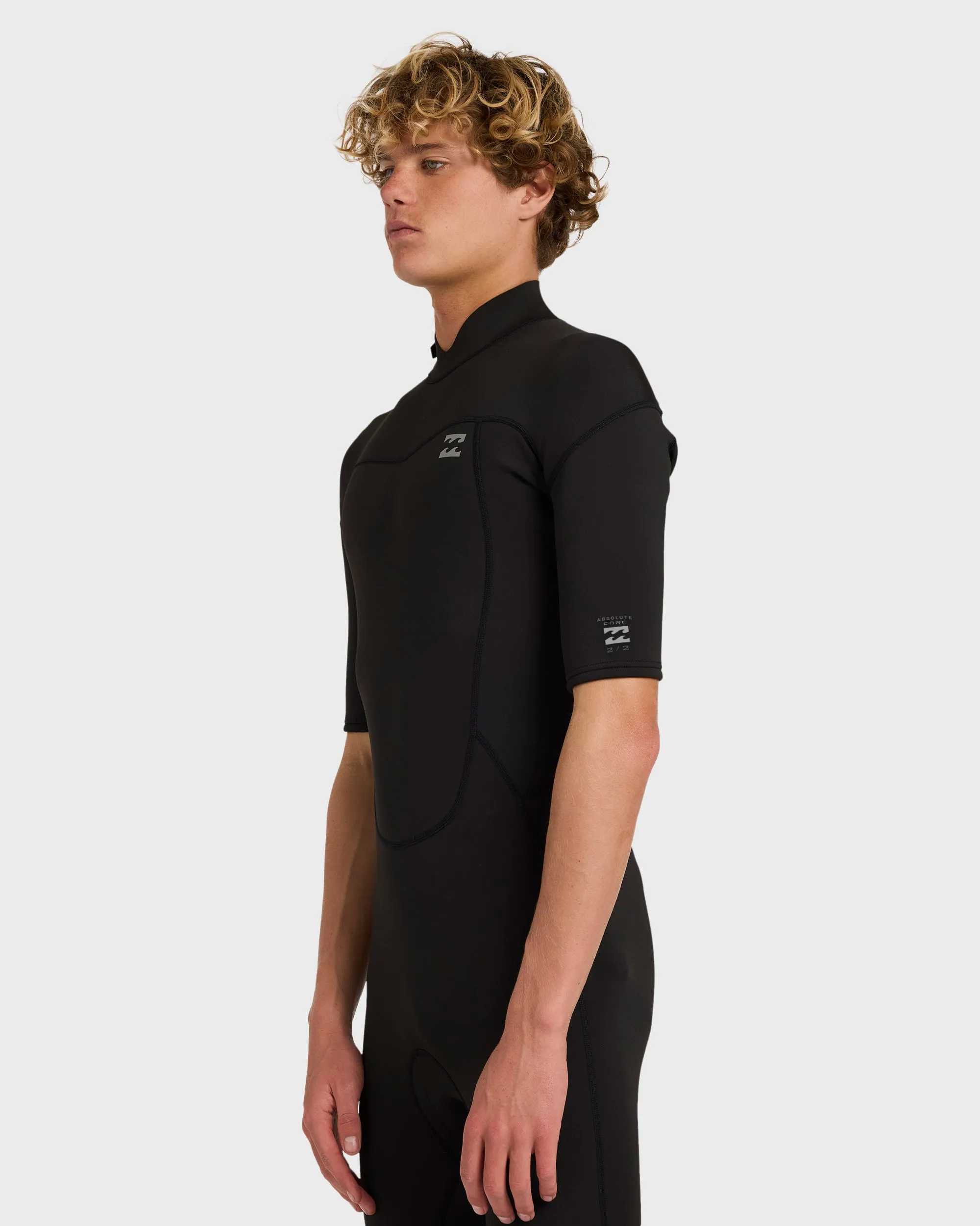 2/2mm Absolute Florida Short Sleeve Springsuit - Black sold by Billabong product image thumbnail 4