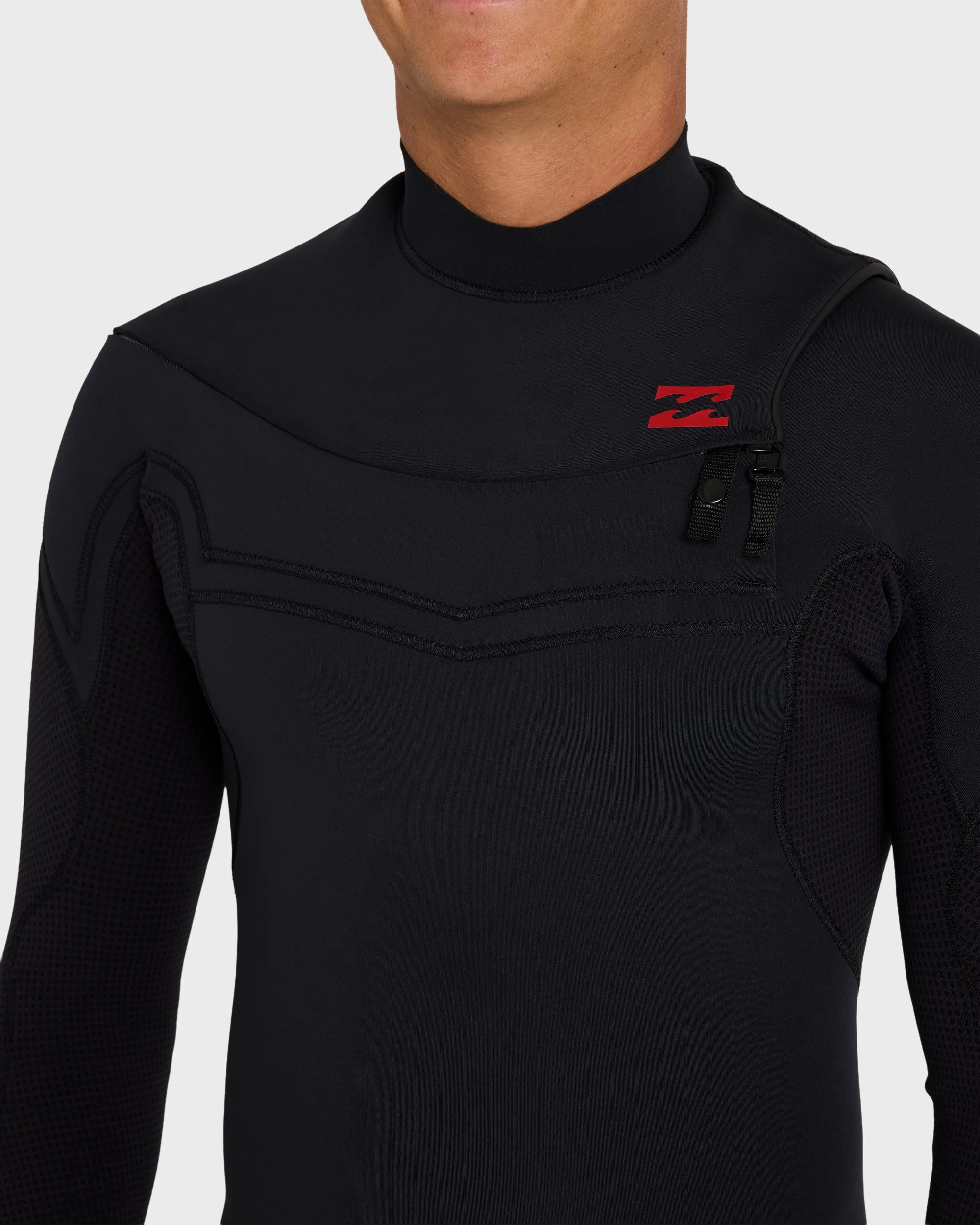 2/2mm Absolute Ultra Chest Zip Long Sleeve Springsuit - Black sold by Billabong product image thumbnail 5