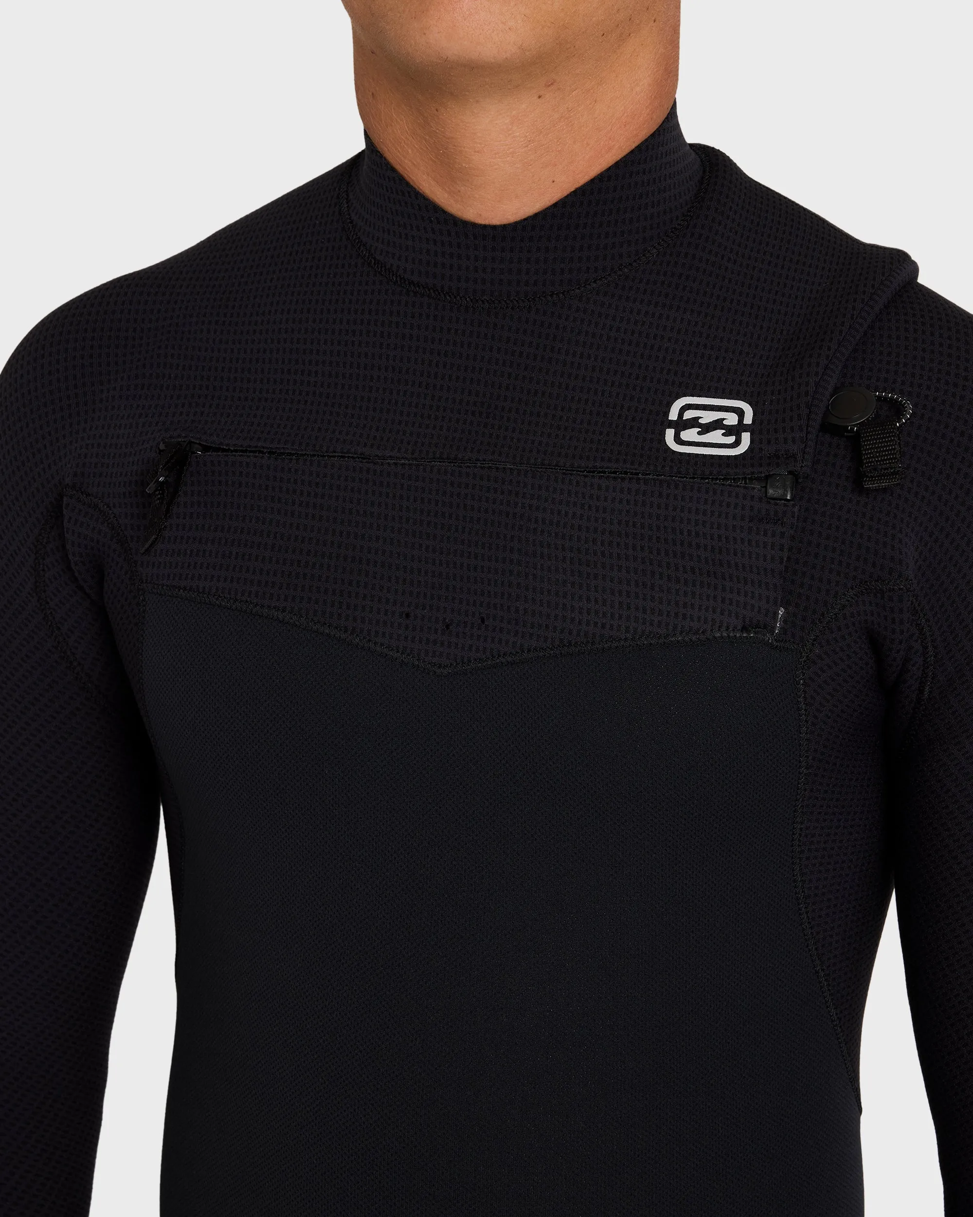 2/2mm Furnace Revo Chest Zip Long Sleeve Springsuit - Black sold by Billabong product image thumbnail 5