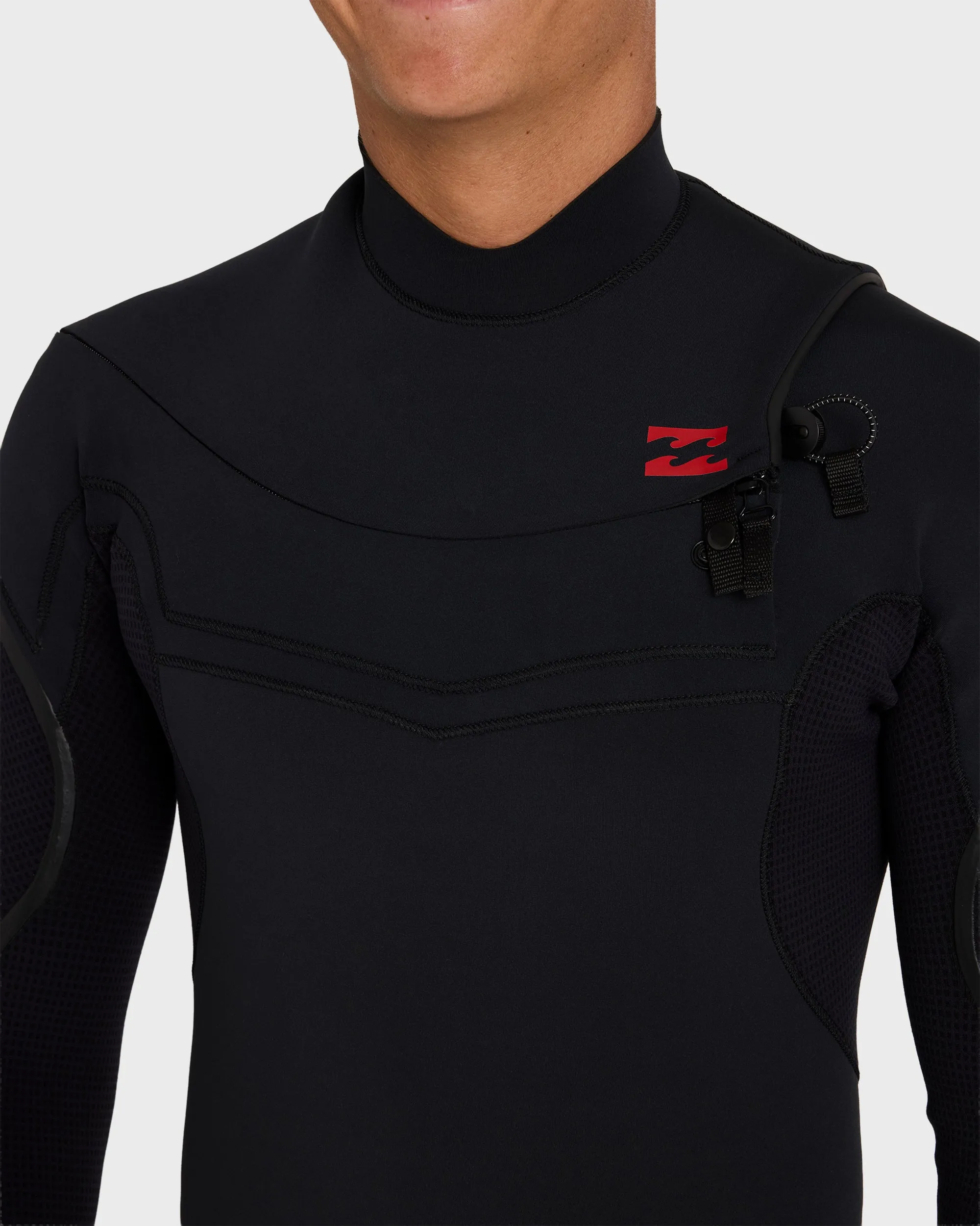 4/3mm Absolute Ultra Chest Zip Full Wetsuit - Black sold by Billabong product image thumbnail 4
