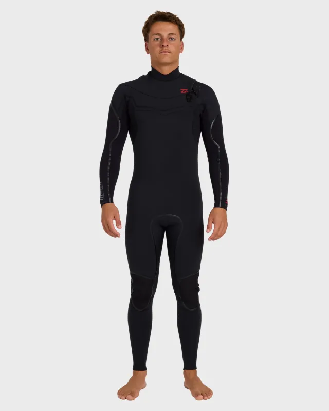 4/3mm Absolute Ultra Chest Zip Full Wetsuit - Black made by Billabong