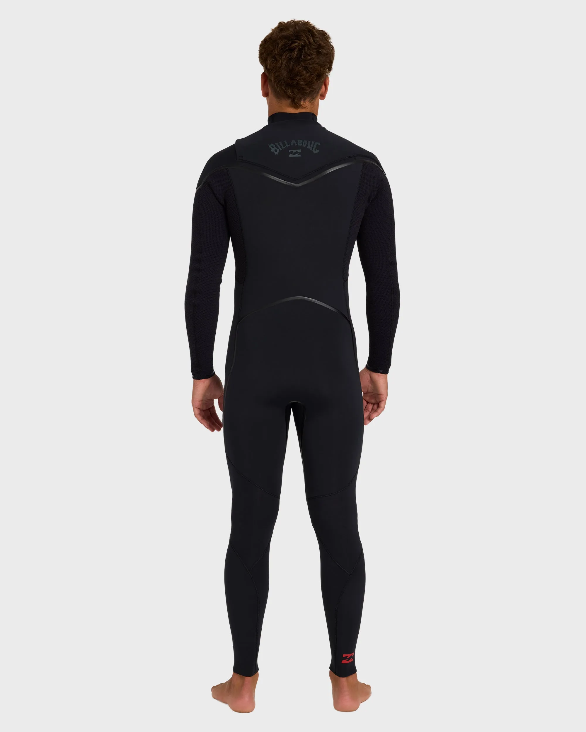 4/3mm Absolute Ultra Chest Zip Full Wetsuit - Black sold by Billabong product image thumbnail 2