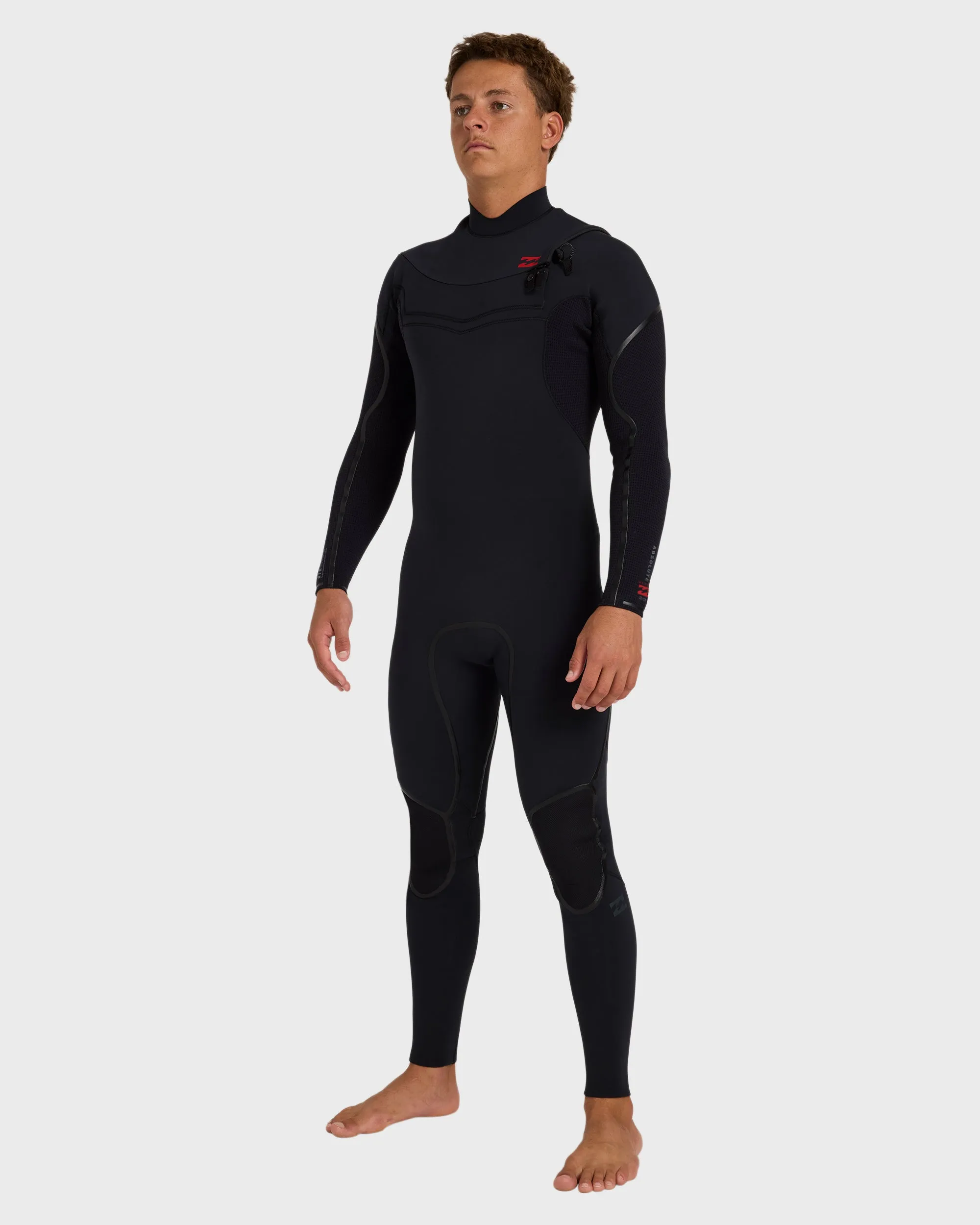 3/2mm Absolute Ultra Chest Zip Full Wetsuit - Black sold by Billabong product image thumbnail 3