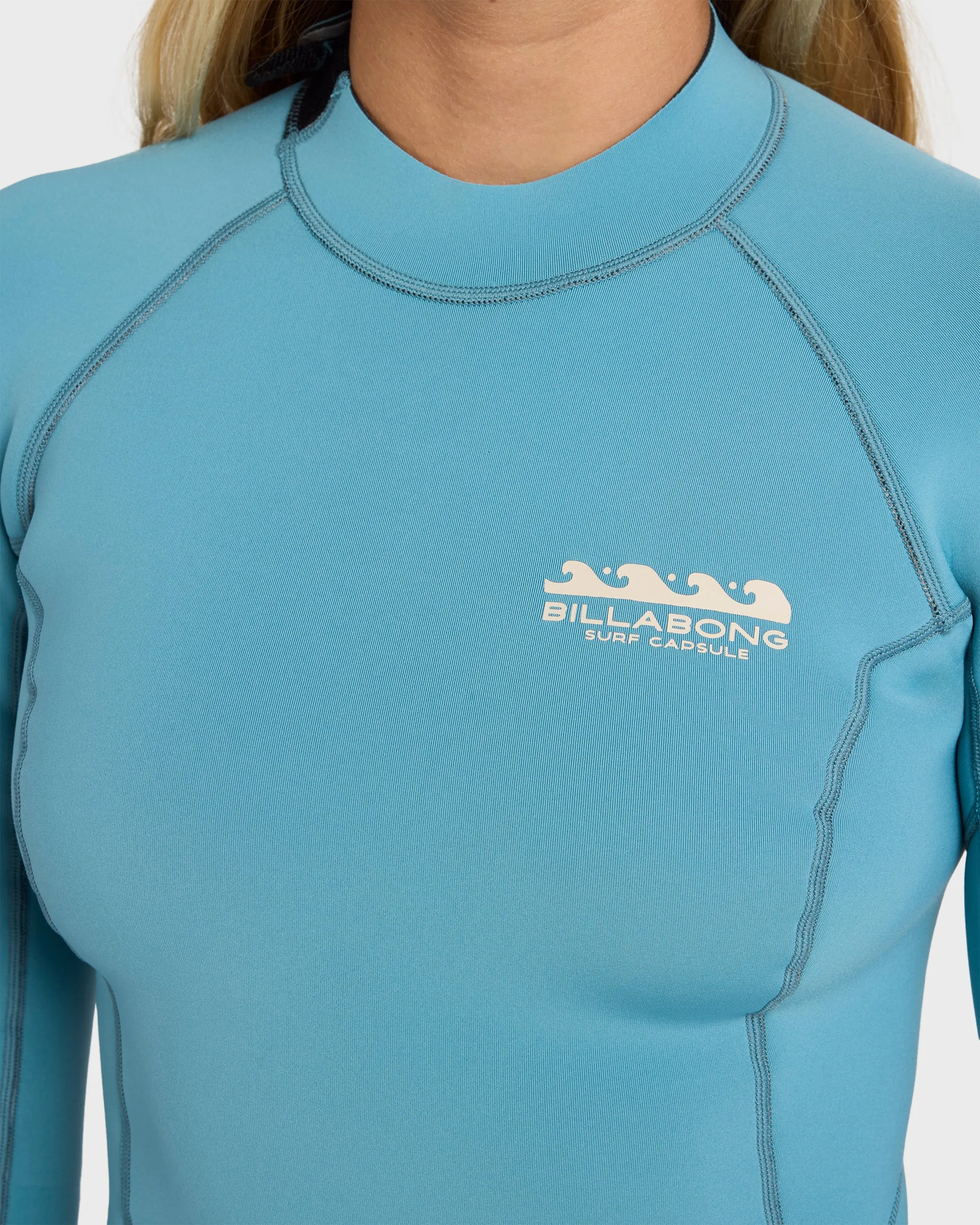 2mm Spring Fever Long Sleeve Springsuit - Surf Blue sold by Billabong product image thumbnail 5