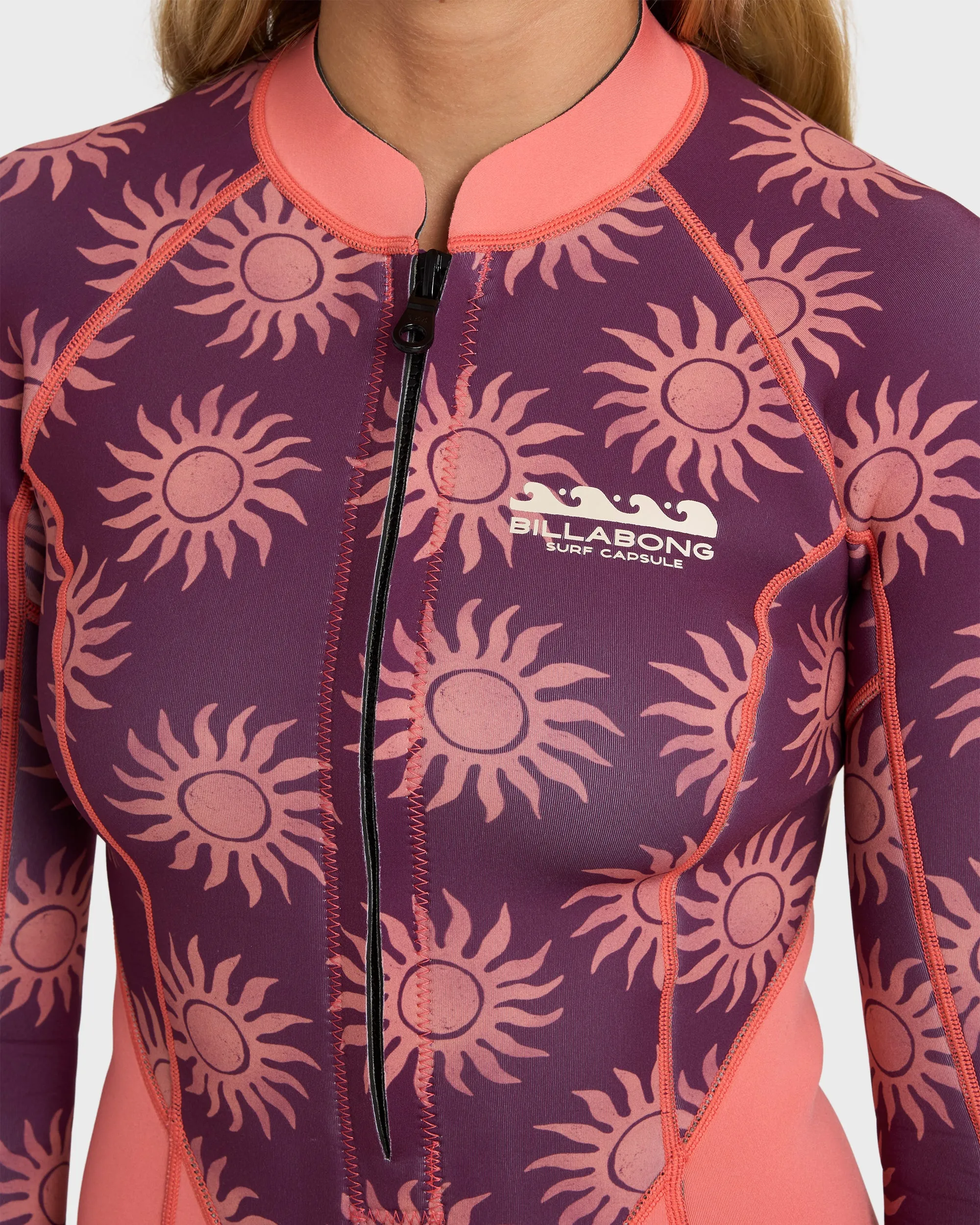 2mm Salty Dayz Long Sleeve Springsuit - Eggplant sold by Billabong product image thumbnail 5