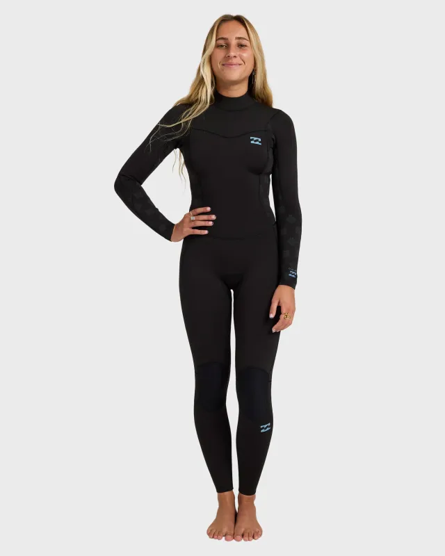 3/2mm Absolute Core GBS Back Zip Full Wetsuit - Black made by Billabong
