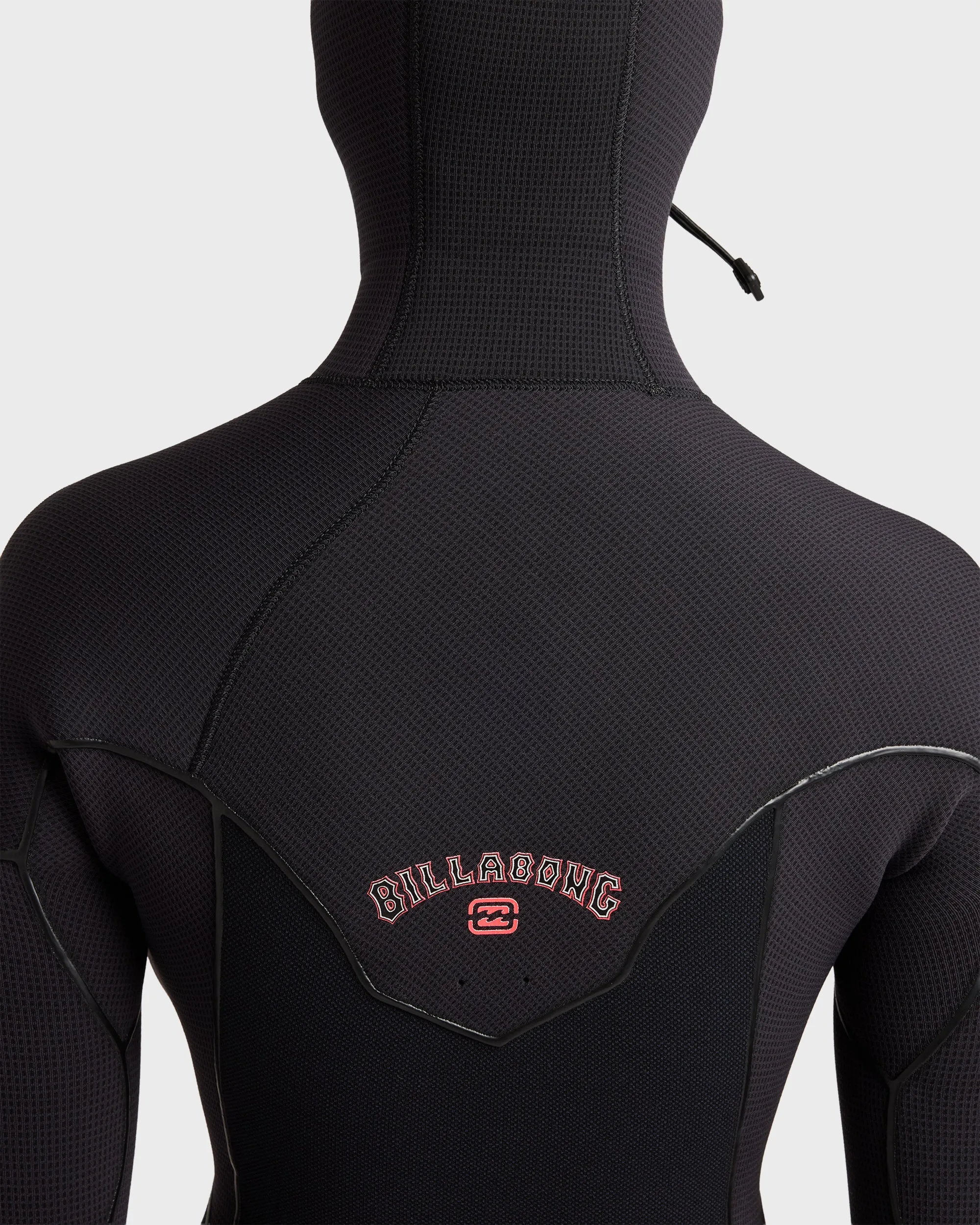 4/3mm Furnace Ultra GBS Hooded Chest Zip Full Wetsuit - Black sold by Billabong product image thumbnail 4