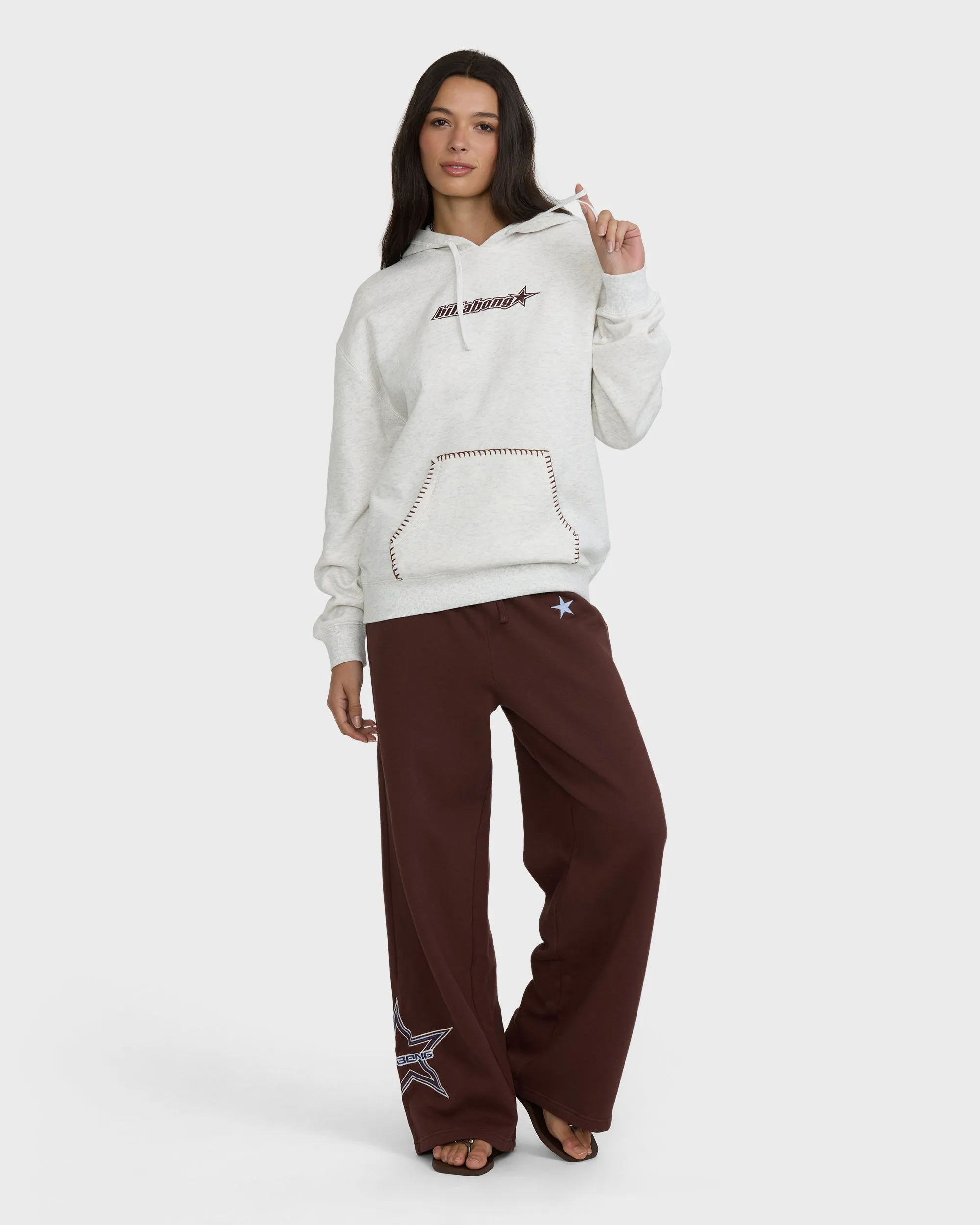 Chrome Tide Pullover Hoodie - Frost Gray Heather sold by Billabong product image thumbnail 4