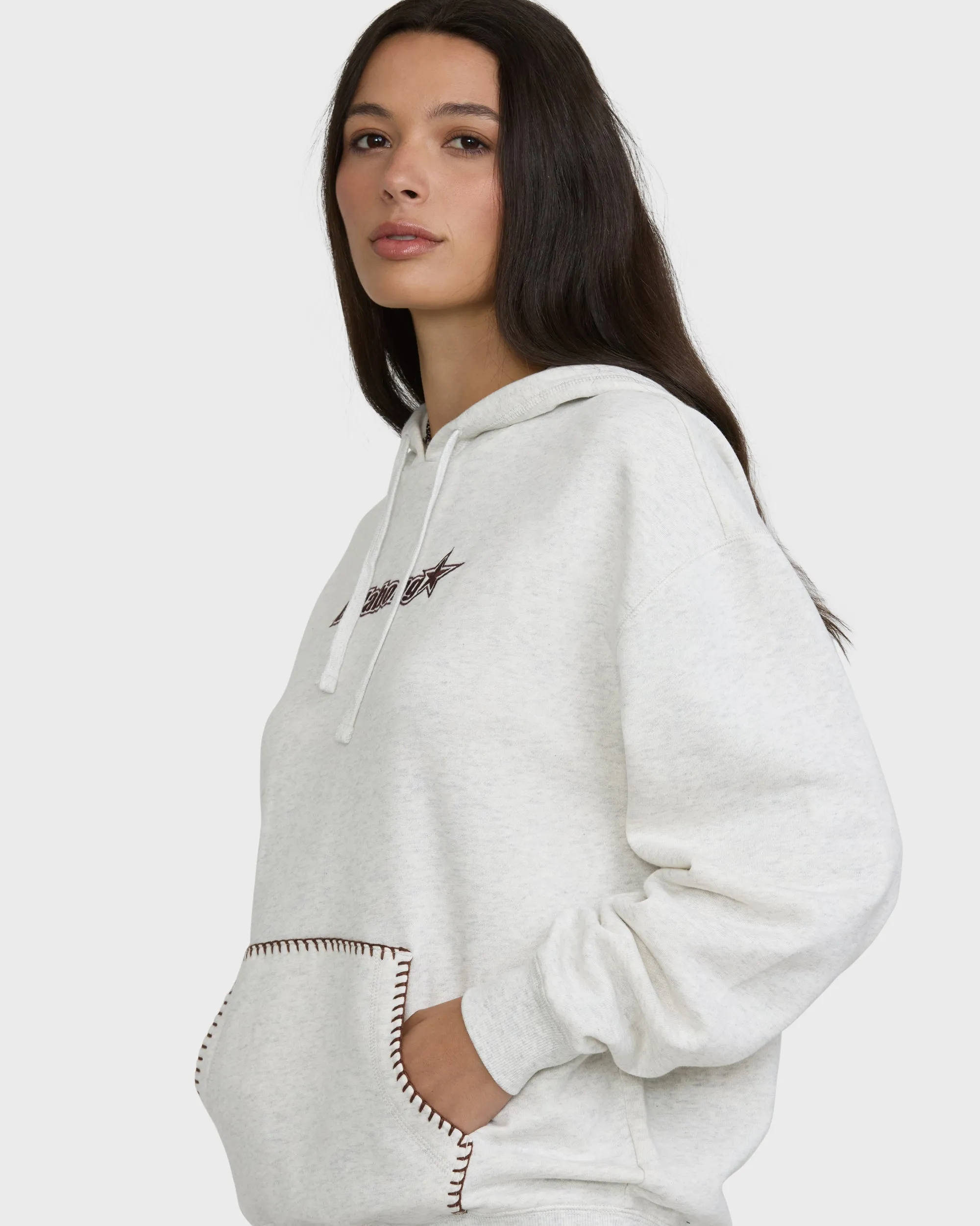 Chrome Tide Pullover Hoodie - Frost Gray Heather sold by Billabong product image thumbnail 5