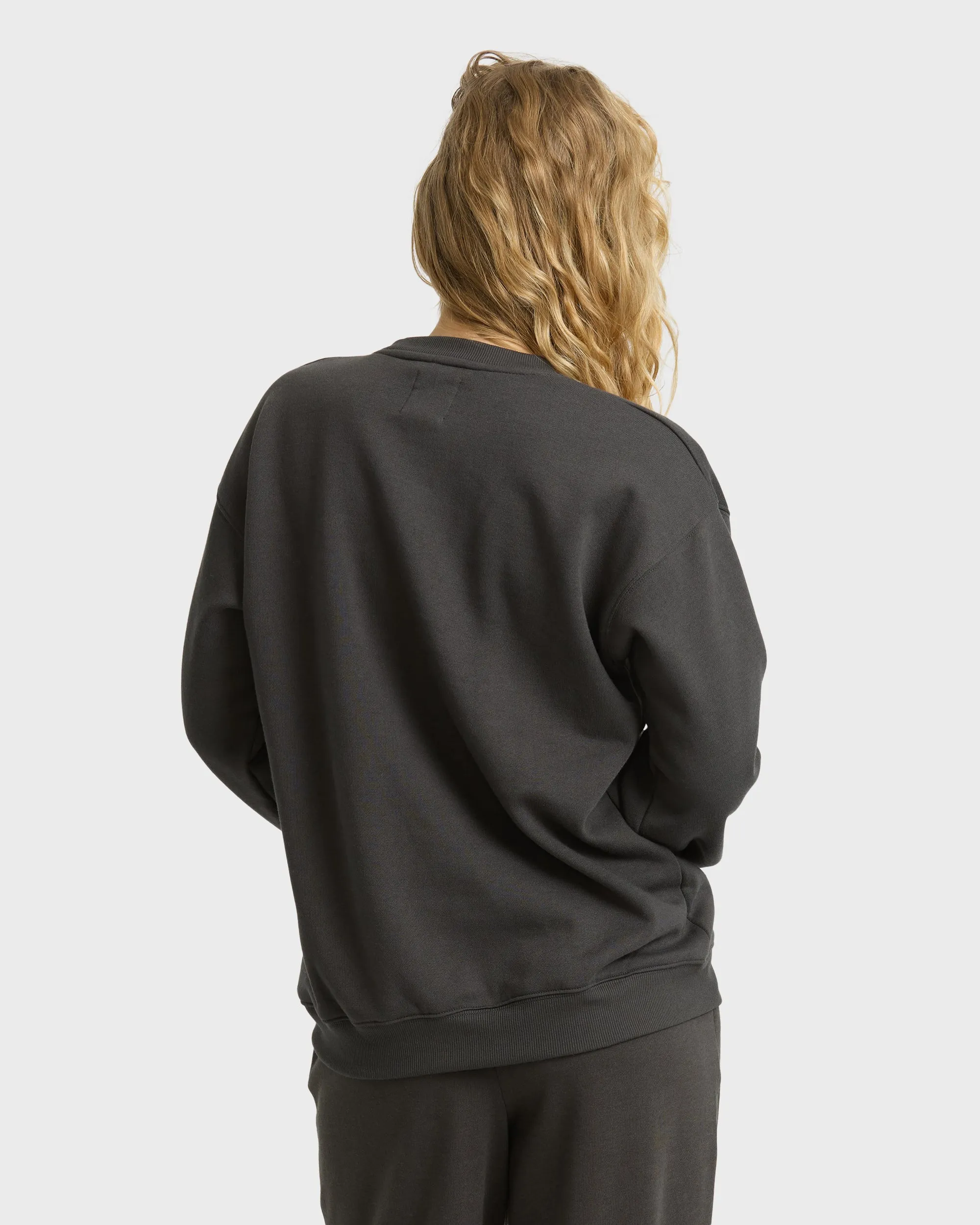 What A View Crewneck Sweatshirt - Off Black sold by Billabong product image thumbnail 2