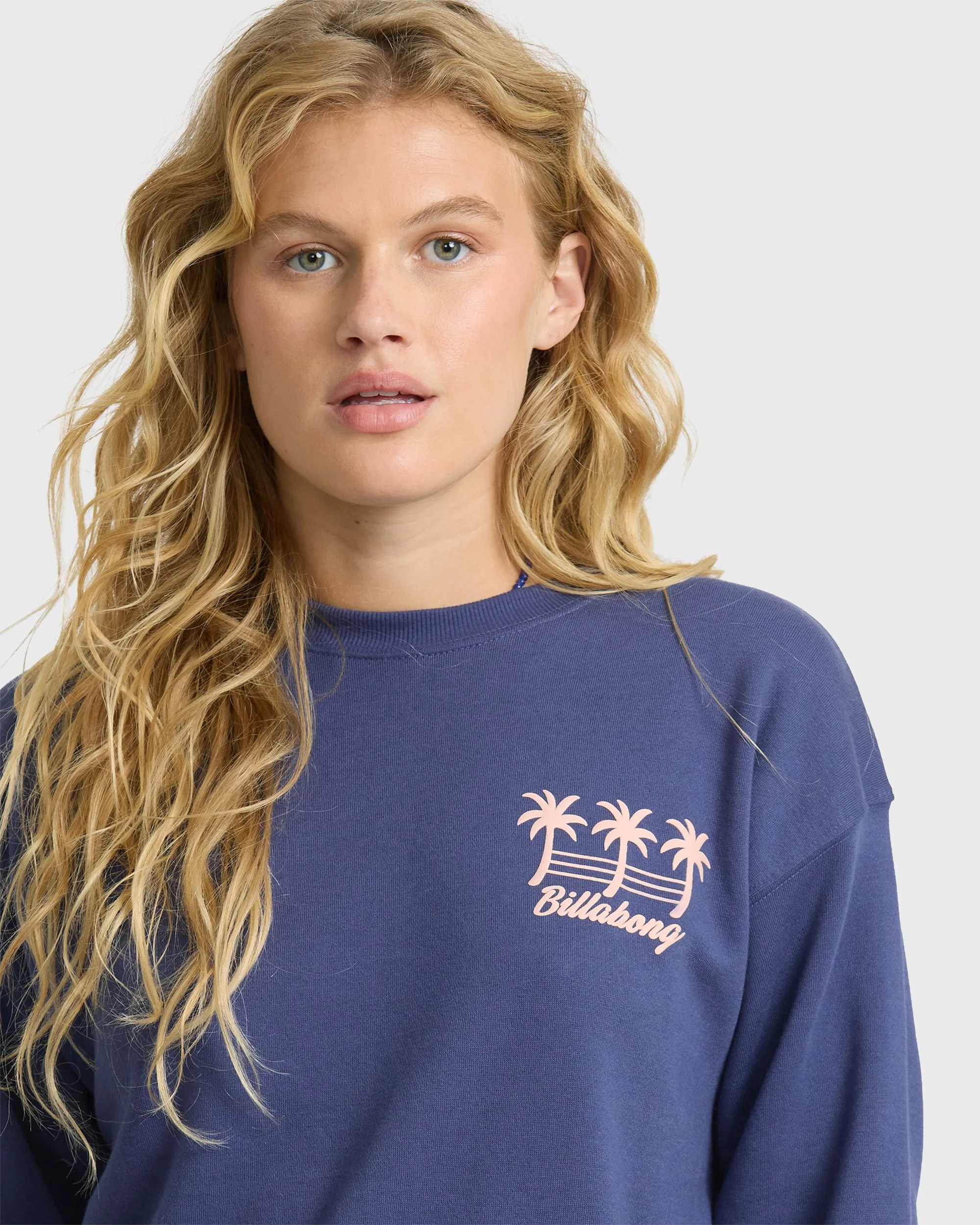 Vacation Sign Crewneck Sweatshirt - Classic Navy sold by Billabong product image thumbnail 5