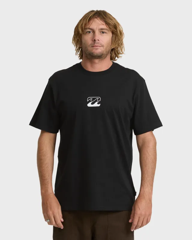 Mainstay Premium Short Sleeve Knit T-Shirt - Black made by Billabong