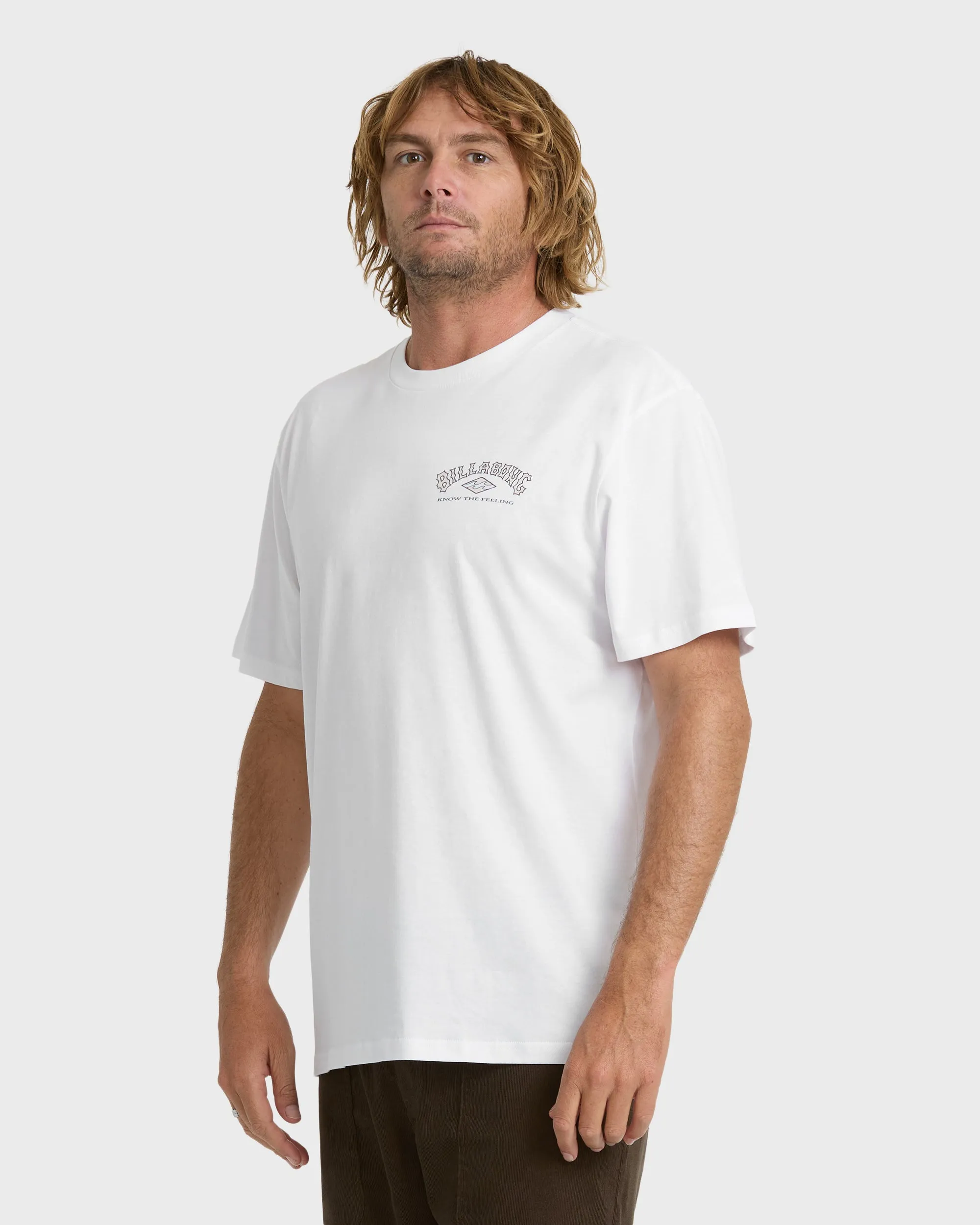 Legacy Premium Short Sleeve Knit T-Shirt - White sold by Billabong product image thumbnail 3
