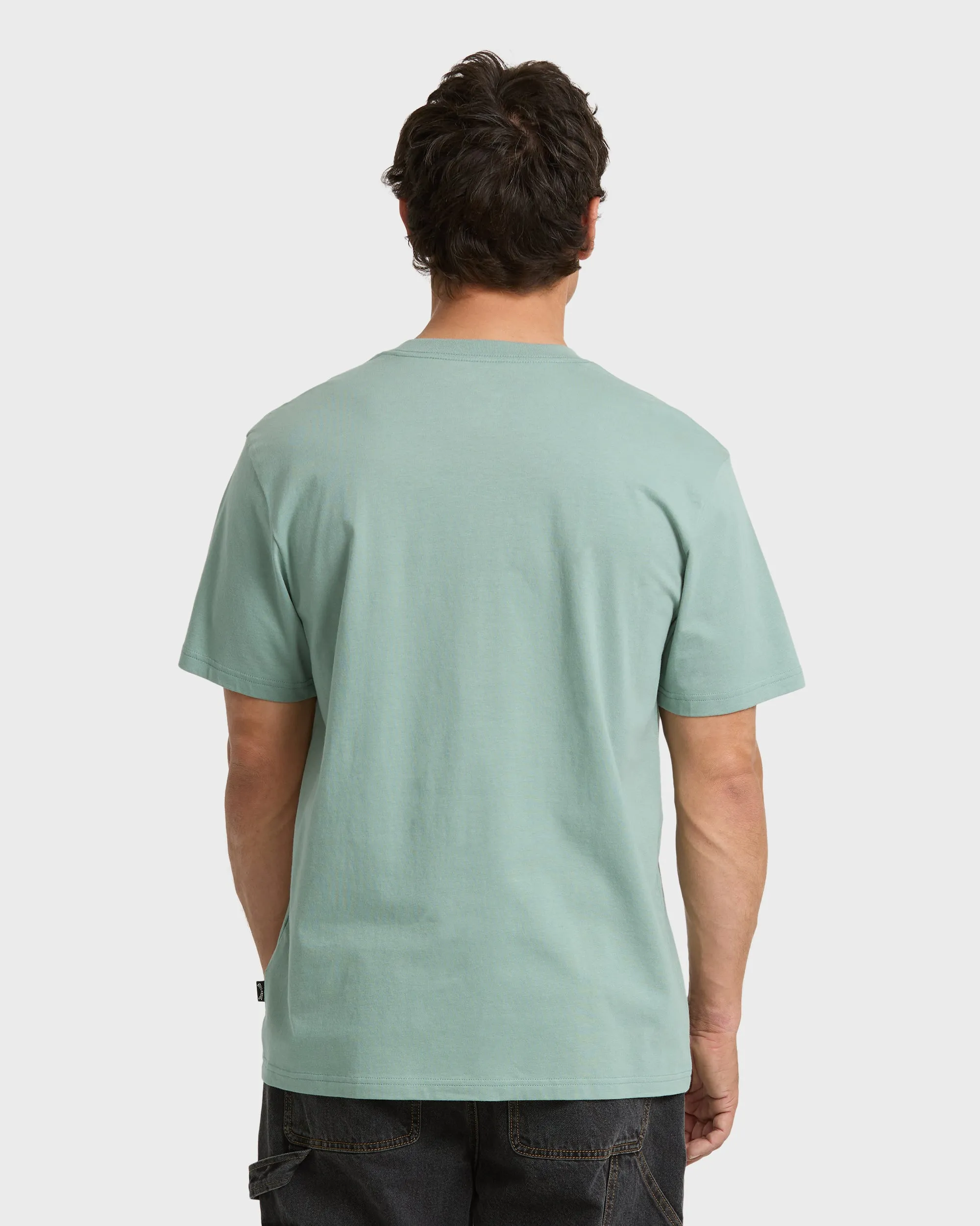Case Premium Short Sleeve Knit T-Shirt - Silt Green sold by Billabong product image thumbnail 2