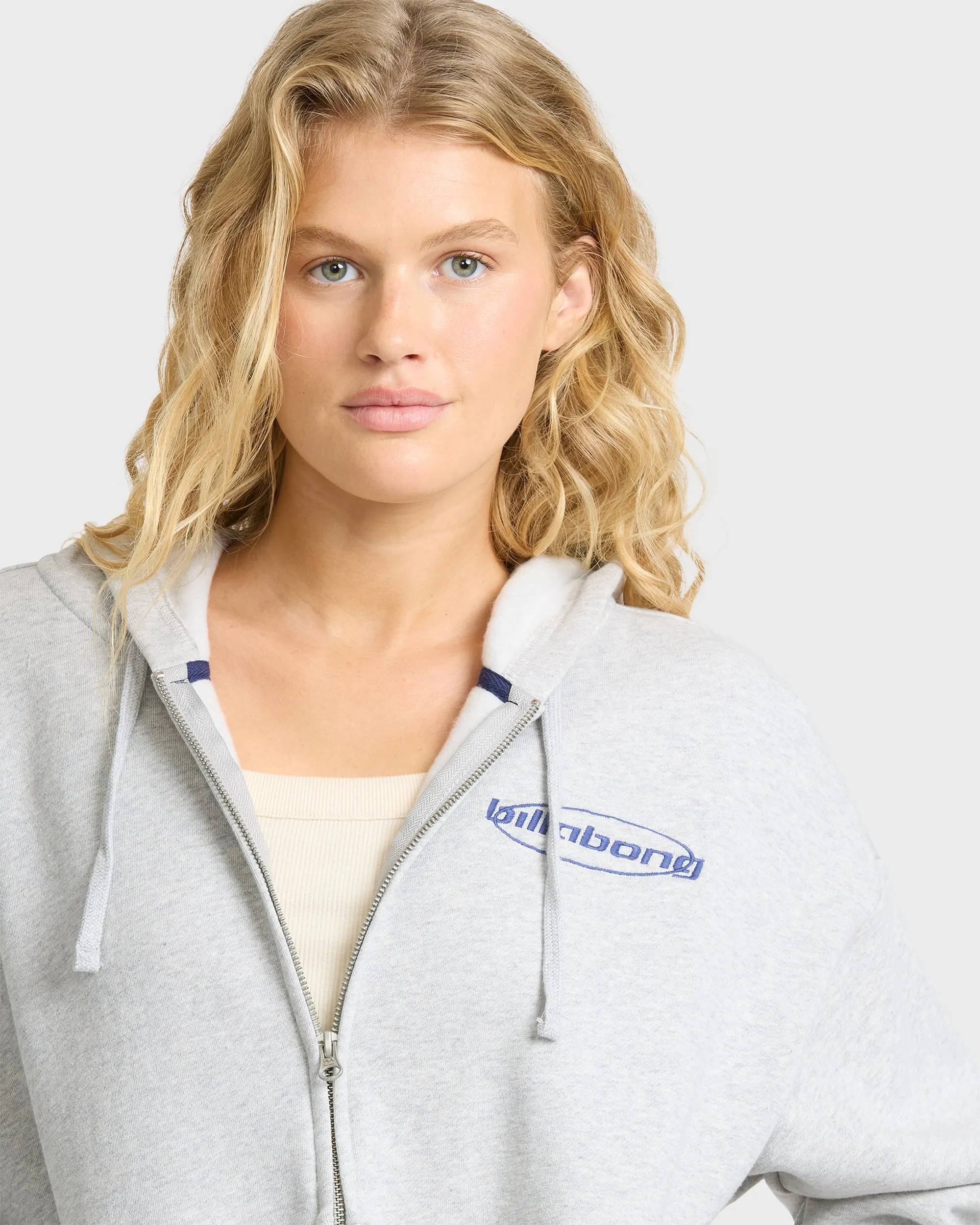 Jordyn Zip-Up Hoodie - Heather Gray sold by Billabong product image thumbnail 5