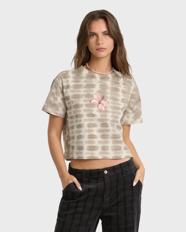 Holidazed Short Sleeve Jersey T-Shirt - Cobblestone made by Billabong