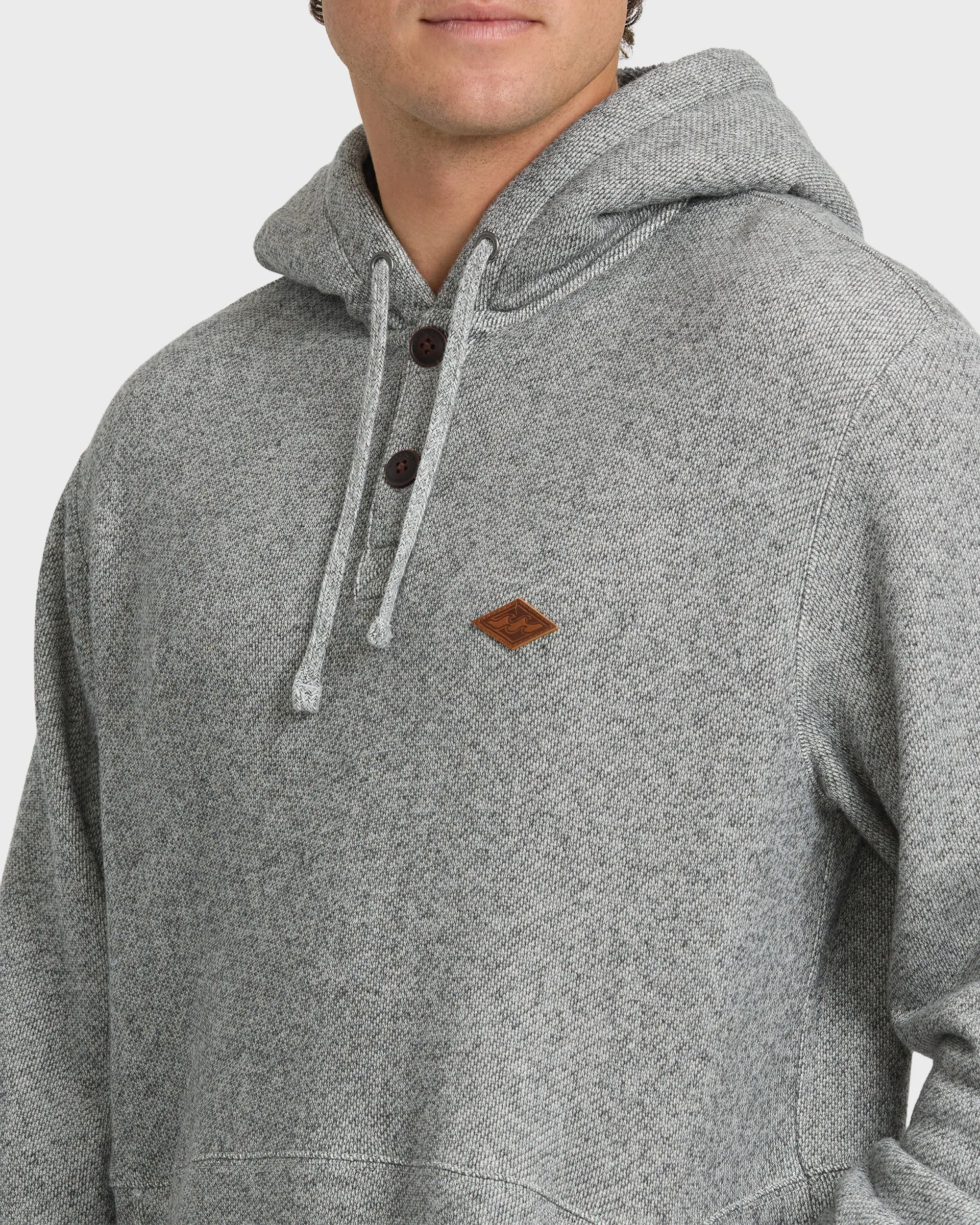 Hudson Pullover Hoodie - Black Heather sold by Billabong product image thumbnail 5