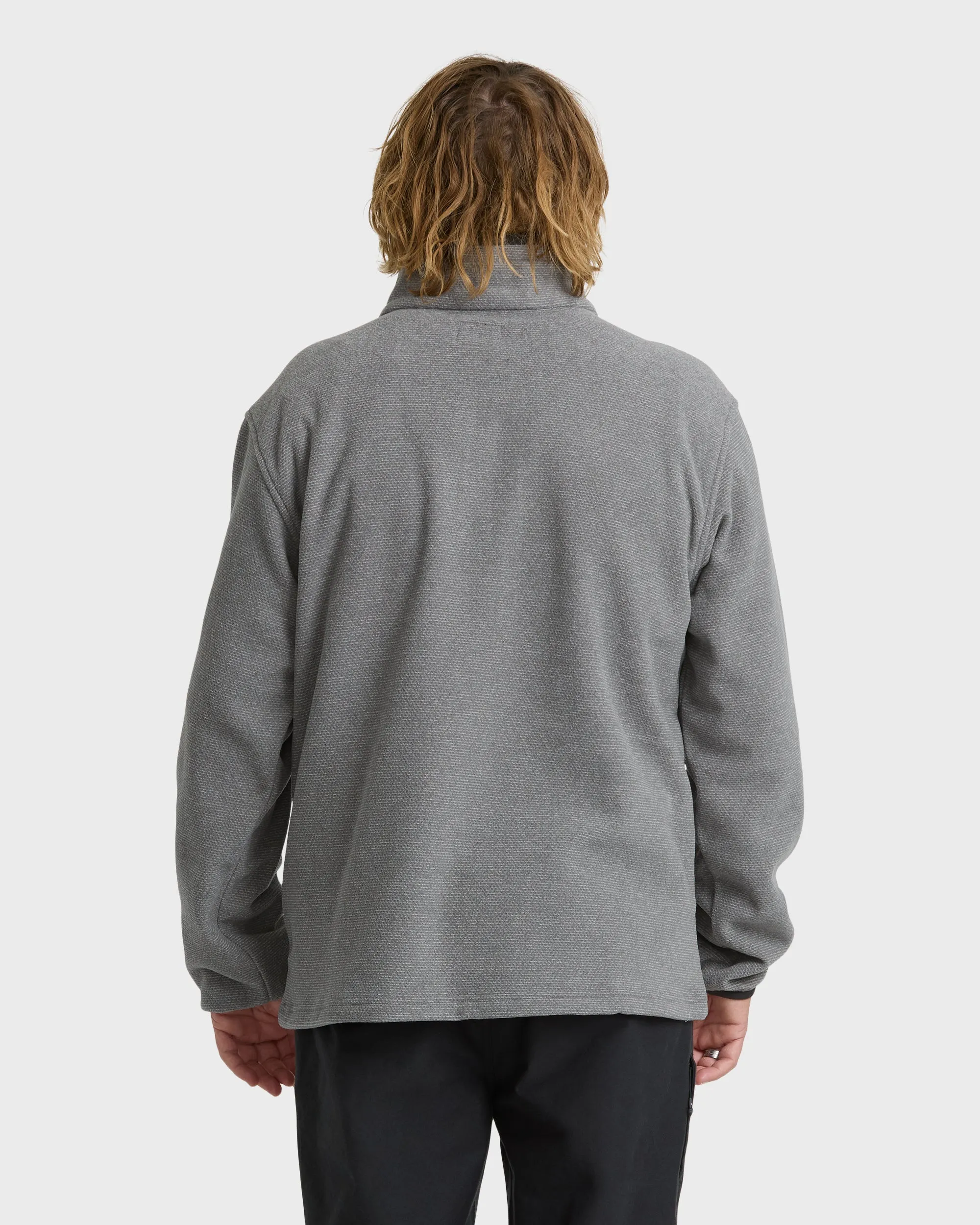 Frontier Mockneck Quarter-Zip Fleece - Pewter sold by Billabong product image thumbnail 2