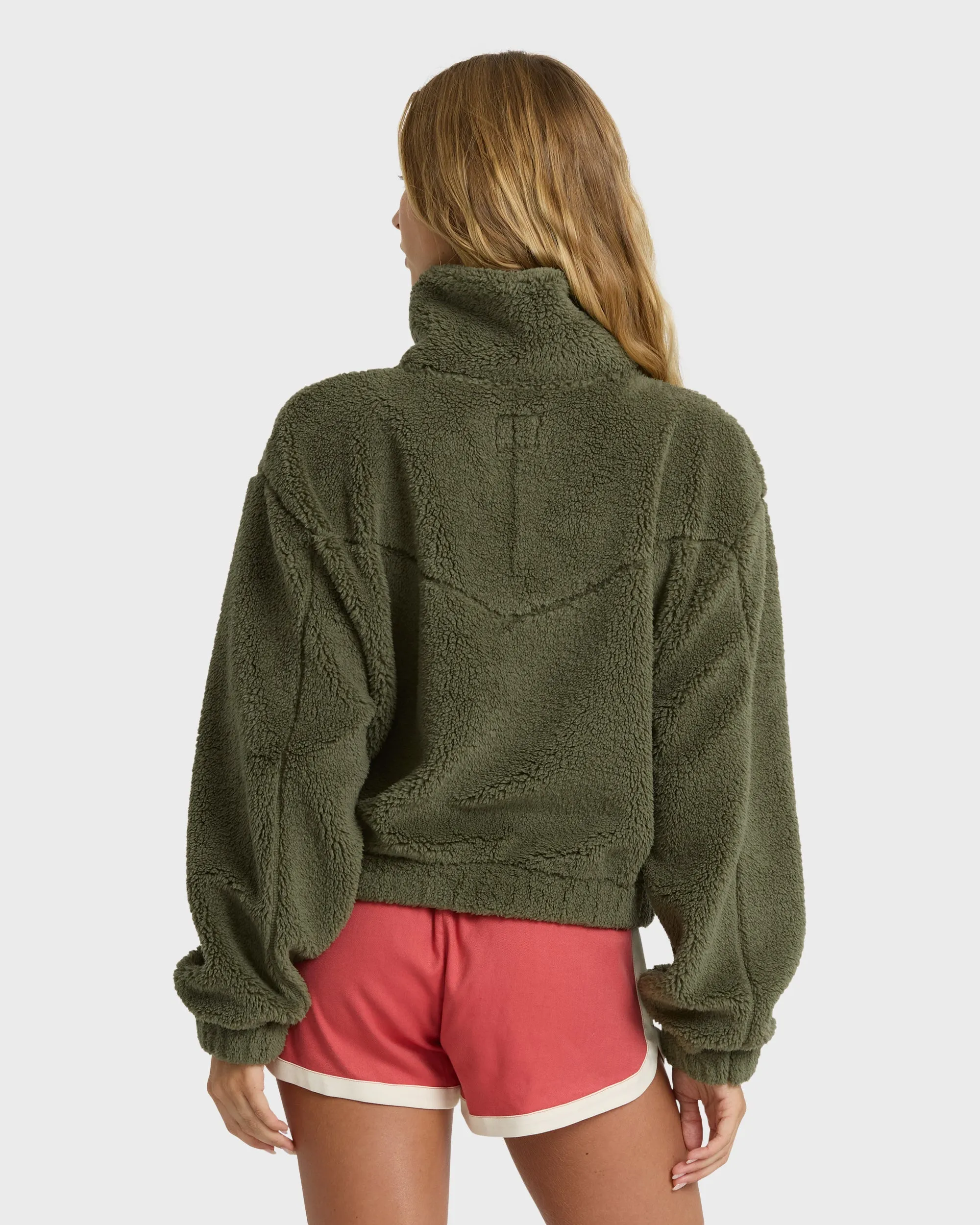 Adventure Division Barra Sherpa Half-Zip Sweatshirt - Canteen sold by Billabong product image thumbnail 2