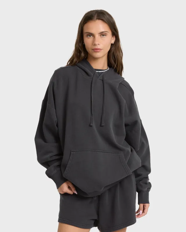 All Stacked Pullover Hoodie - Black Sands made by Billabong