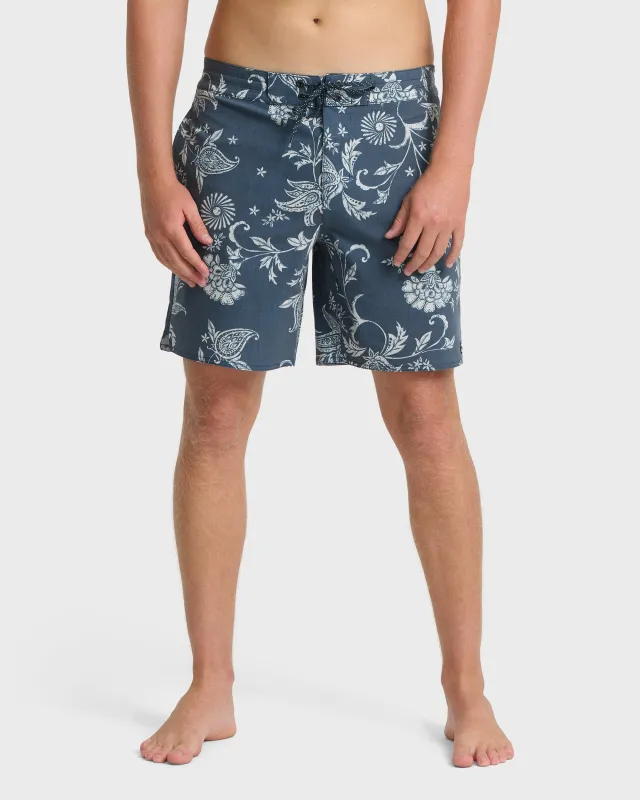 Good Times Lo Tide 17" Boardshorts - Dark Denim made by Billabong