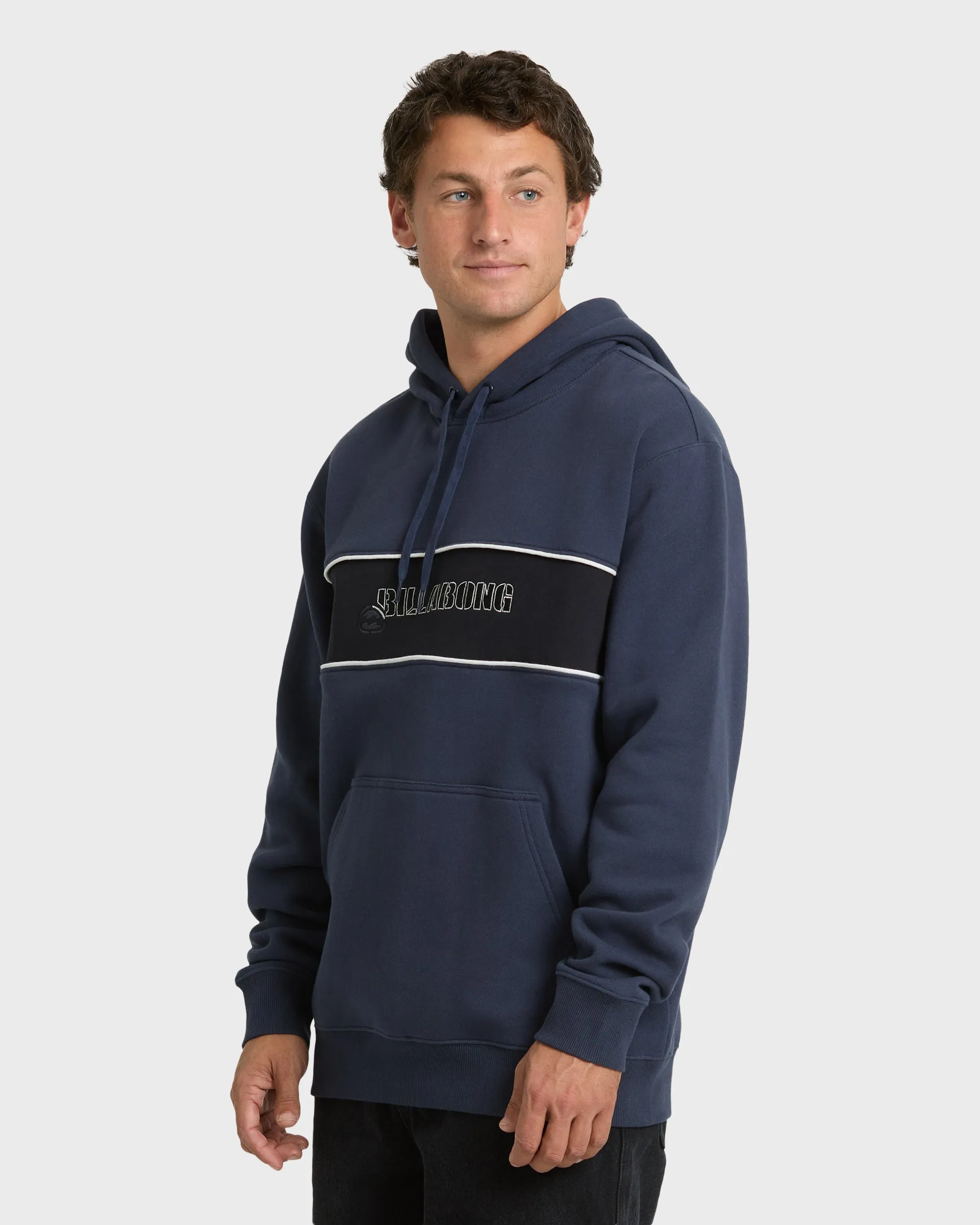 Spec Triband Pullover Hoodie - Blue Graphite sold by Billabong product image thumbnail 3
