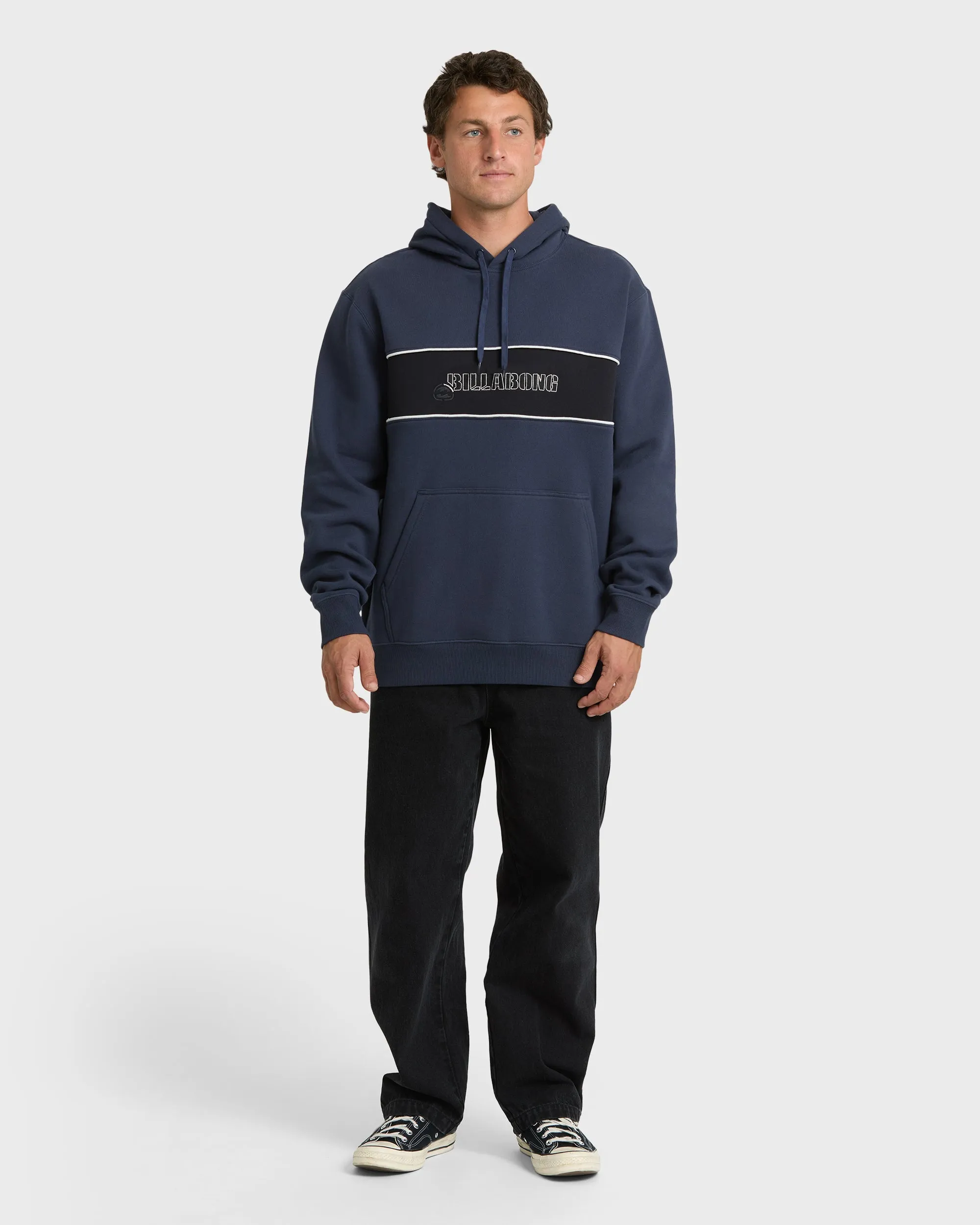 Spec Triband Pullover Hoodie - Blue Graphite sold by Billabong product image thumbnail 4