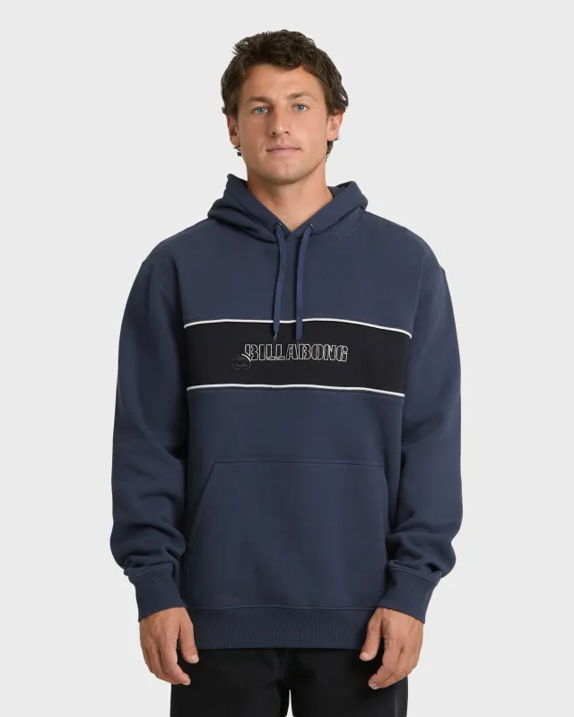 Spec Triband Pullover Hoodie - Blue Graphite made by Billabong