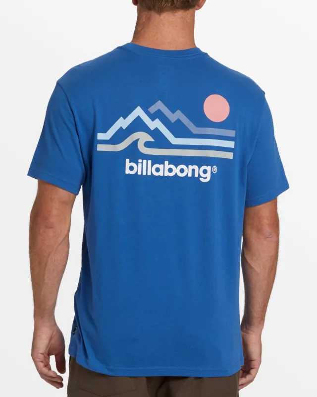 A/Div Range T-Shirt - Olympian Blue sold by Billabong