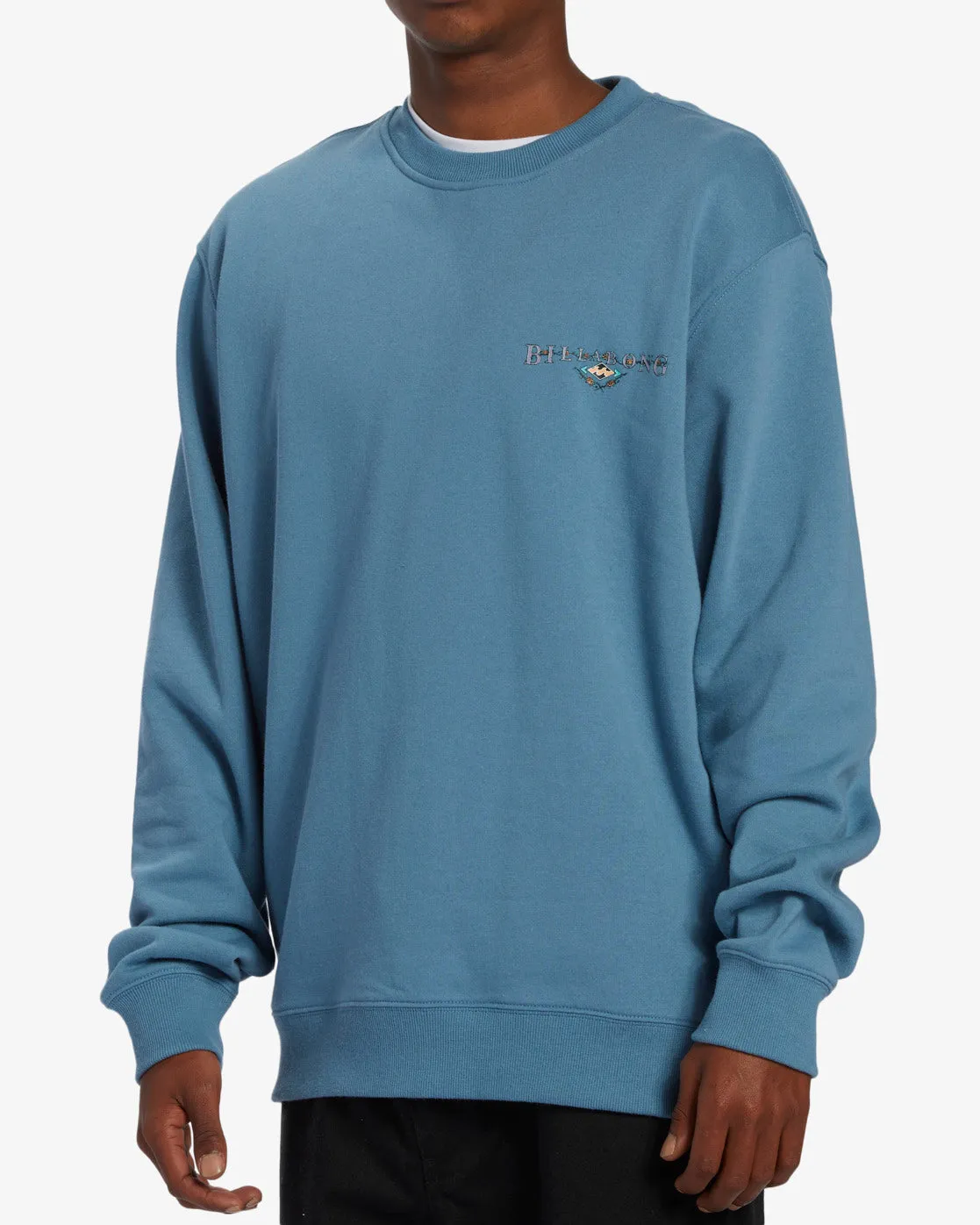 Short Sands Crew Sweatshirt - Vintage Indigo sold by Billabong product image thumbnail 4