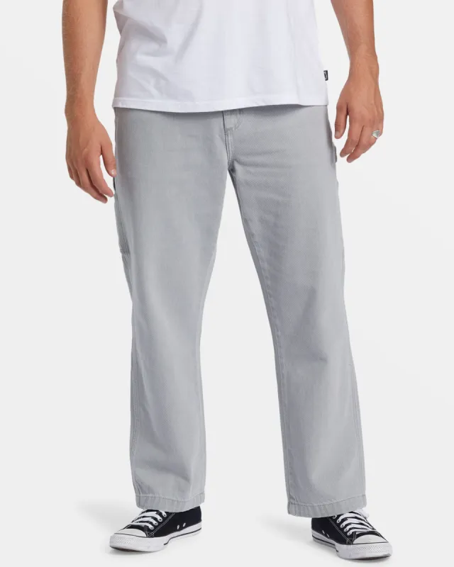 Bad Dog Workwear Jeans - Grey sold by Billabong