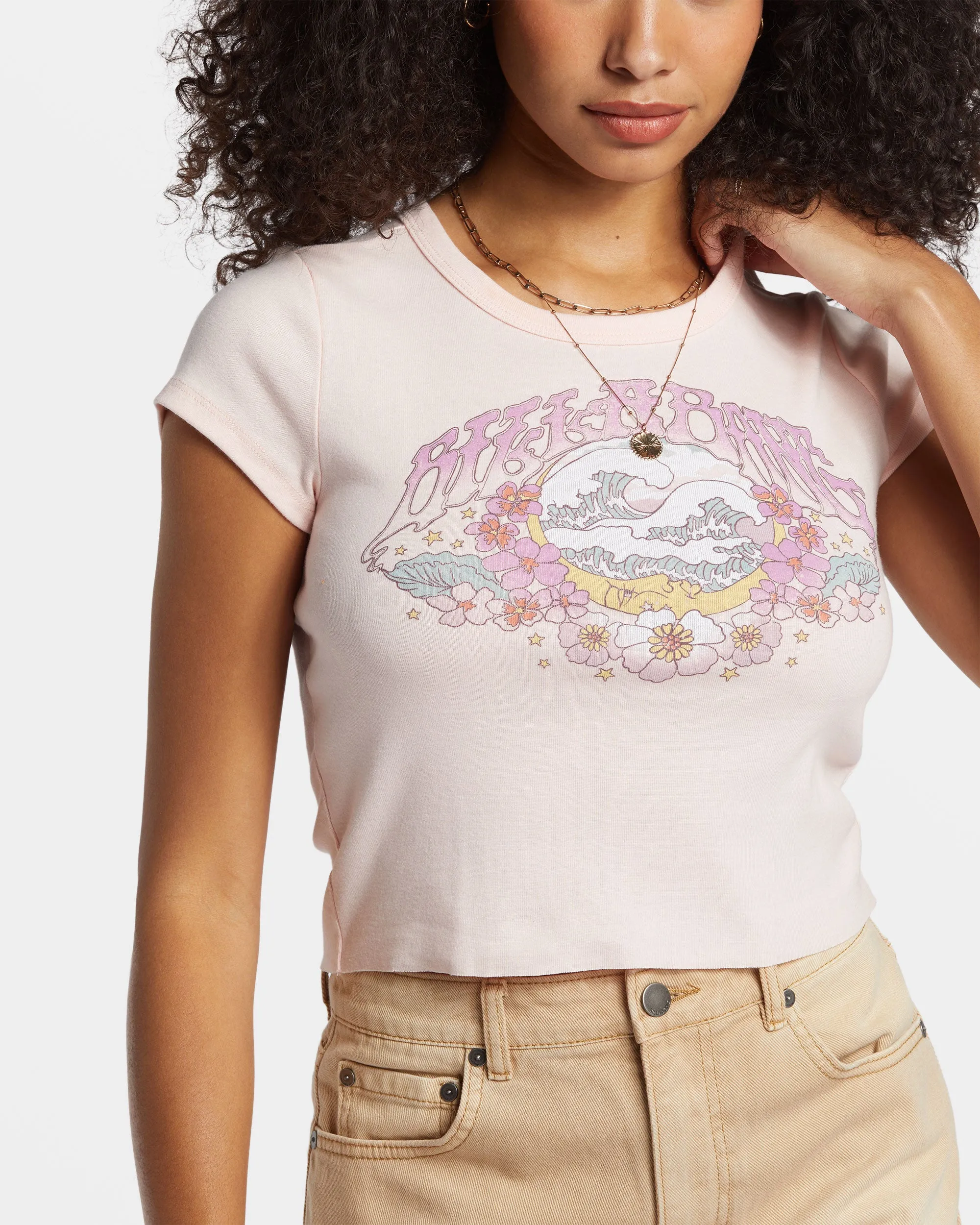 Brighter Days Ahead T-Shirt - Feelin Peachy sold by Billabong product image thumbnail 5