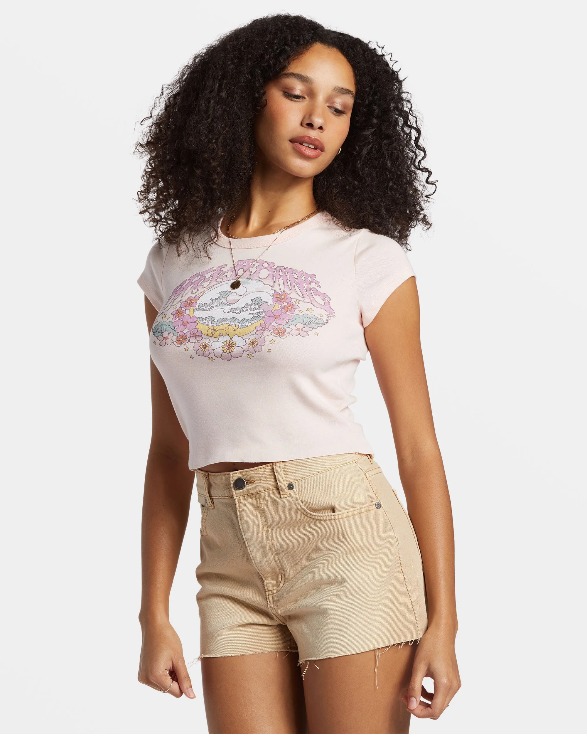 Brighter Days Ahead T-Shirt - Feelin Peachy sold by Billabong product image thumbnail 4