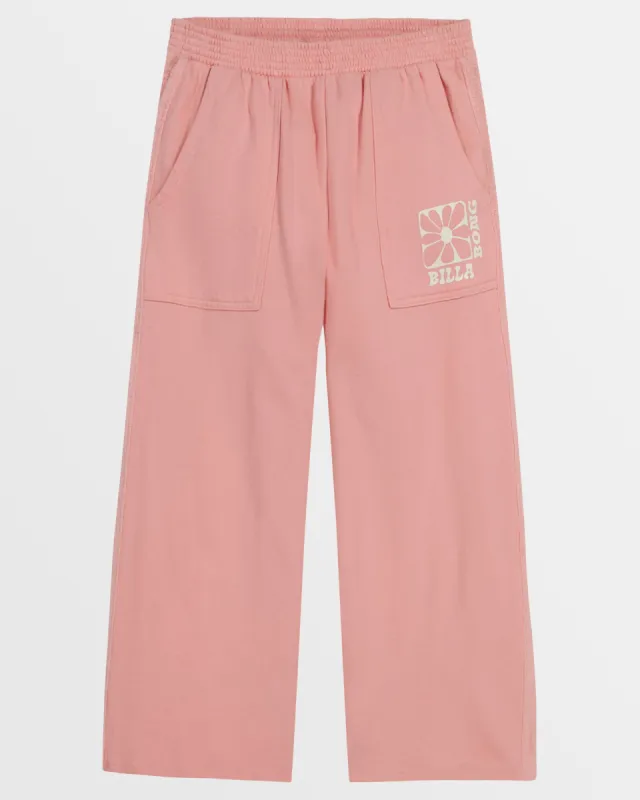 Girls Wave Maker SweatPants - Lilac Smoke sold by Billabong