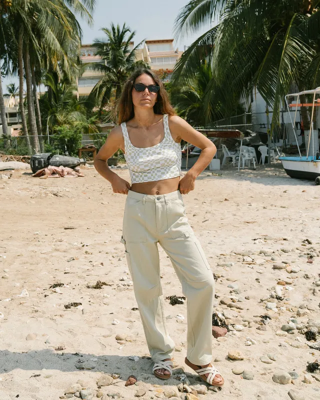 Leia Cargo Pants - Light Avocado sold by Billabong
