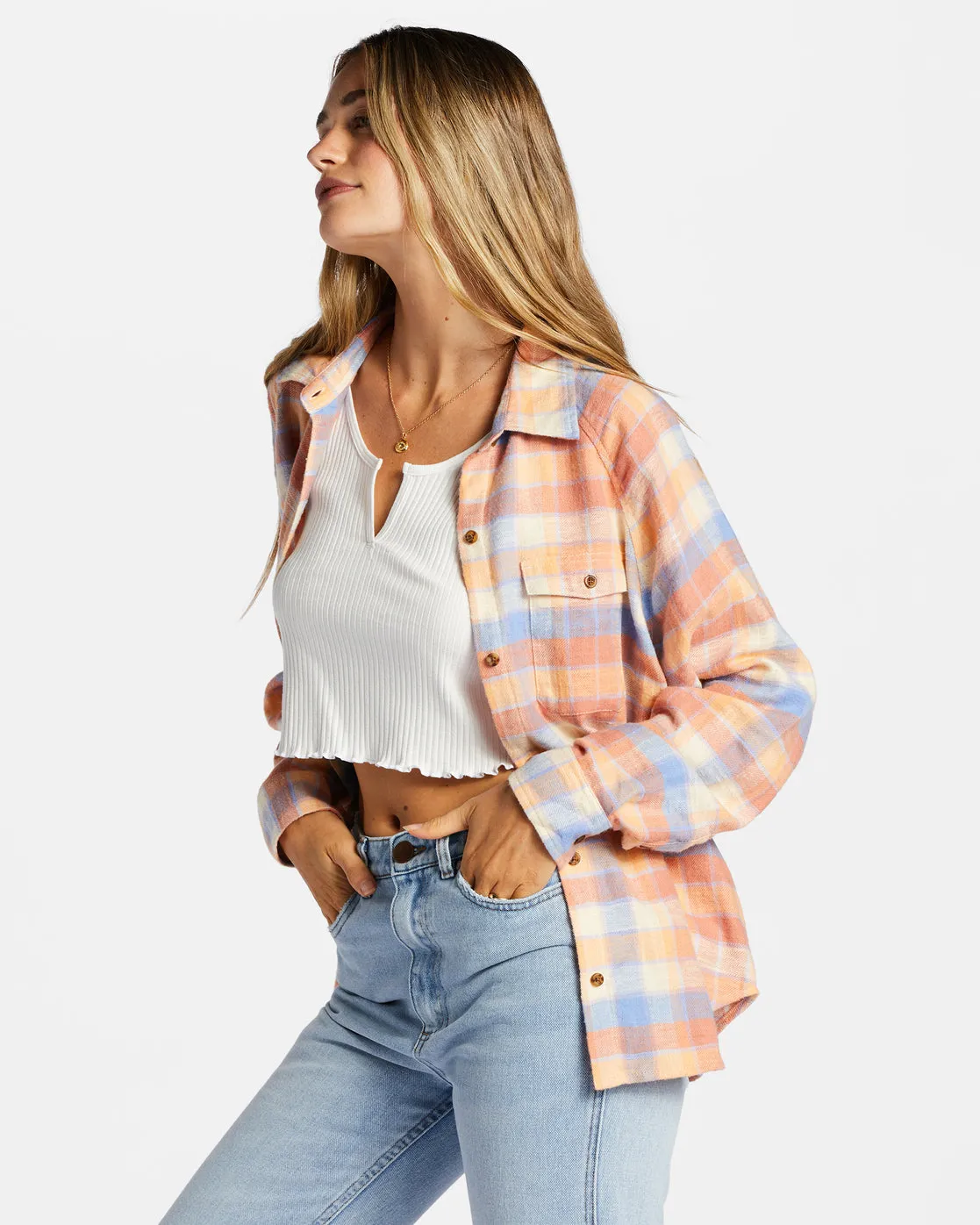 Best Time Long Sleeve Shirt - Rose Dawn sold by Billabong product image thumbnail 5