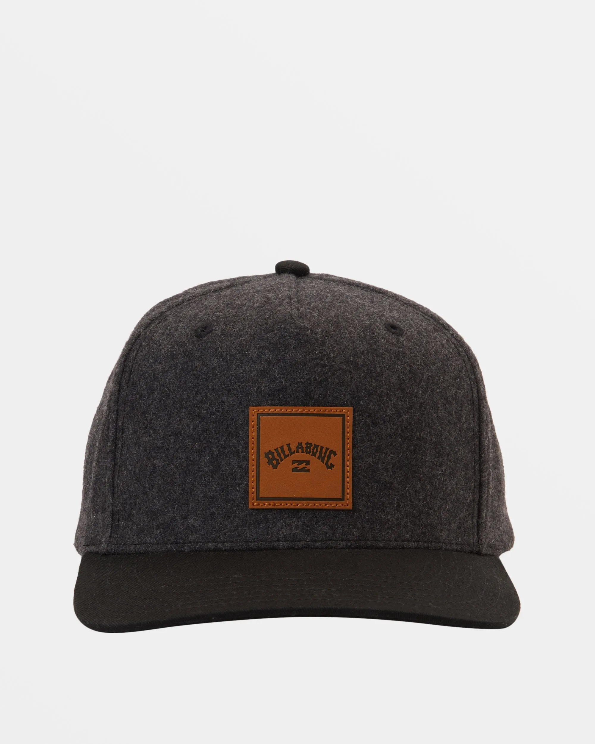 Stacked Snapback Hat - Charcoal sold by Billabong product image thumbnail 3