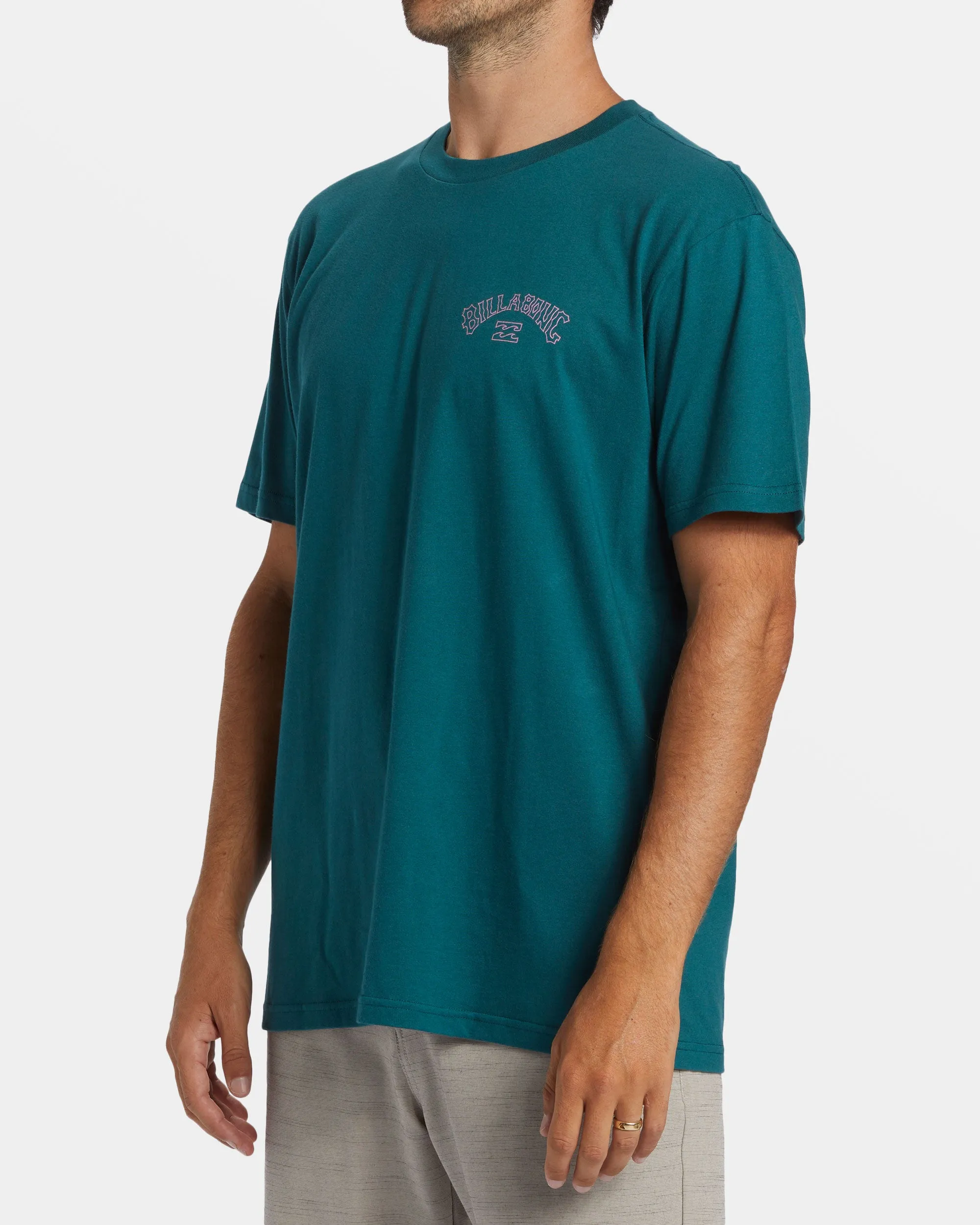 Arch Fill T-shirt - Real Teal sold by Billabong product image thumbnail 5