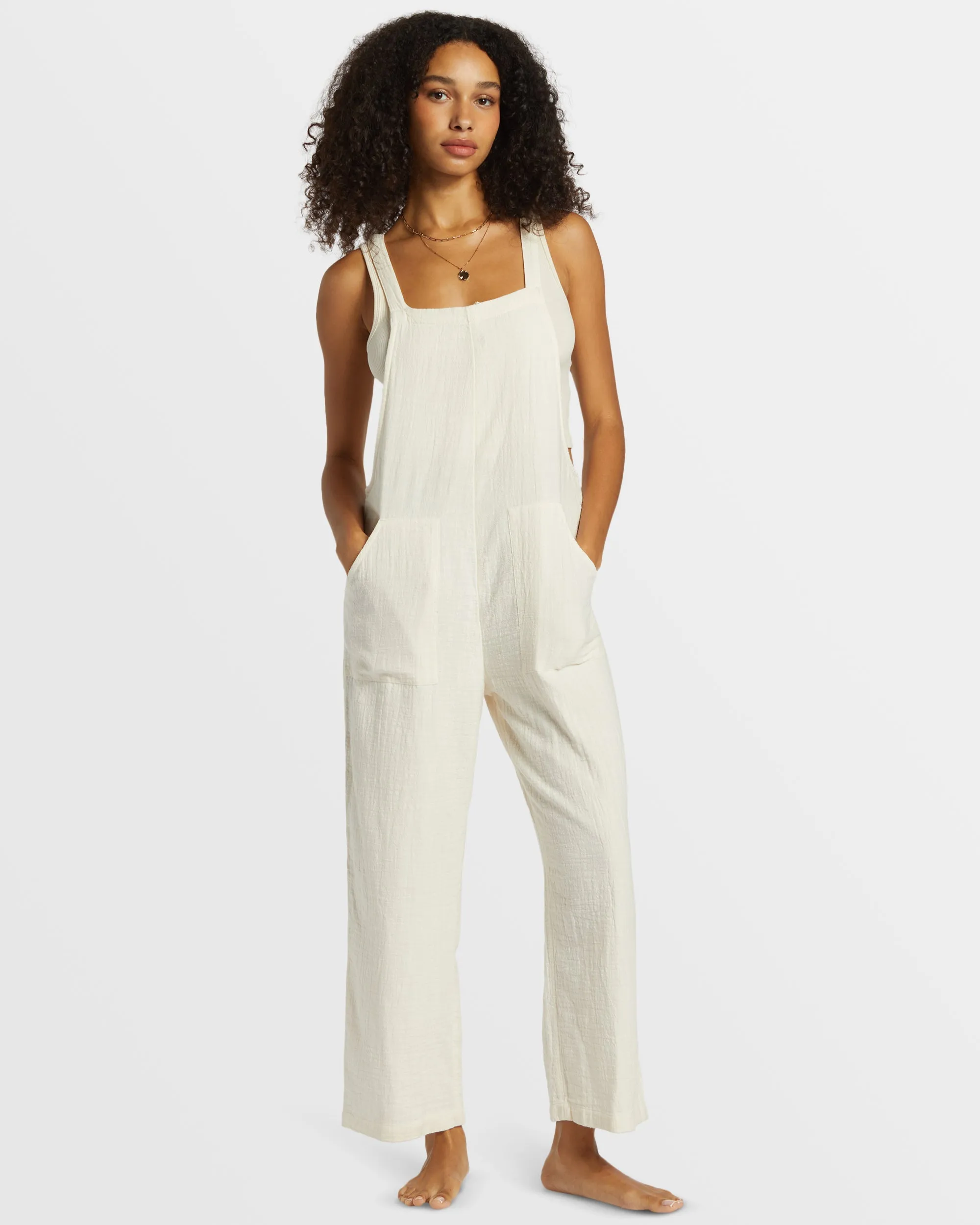 Pacific Time Jumpsuit - White Cap sold by Billabong product image thumbnail 3