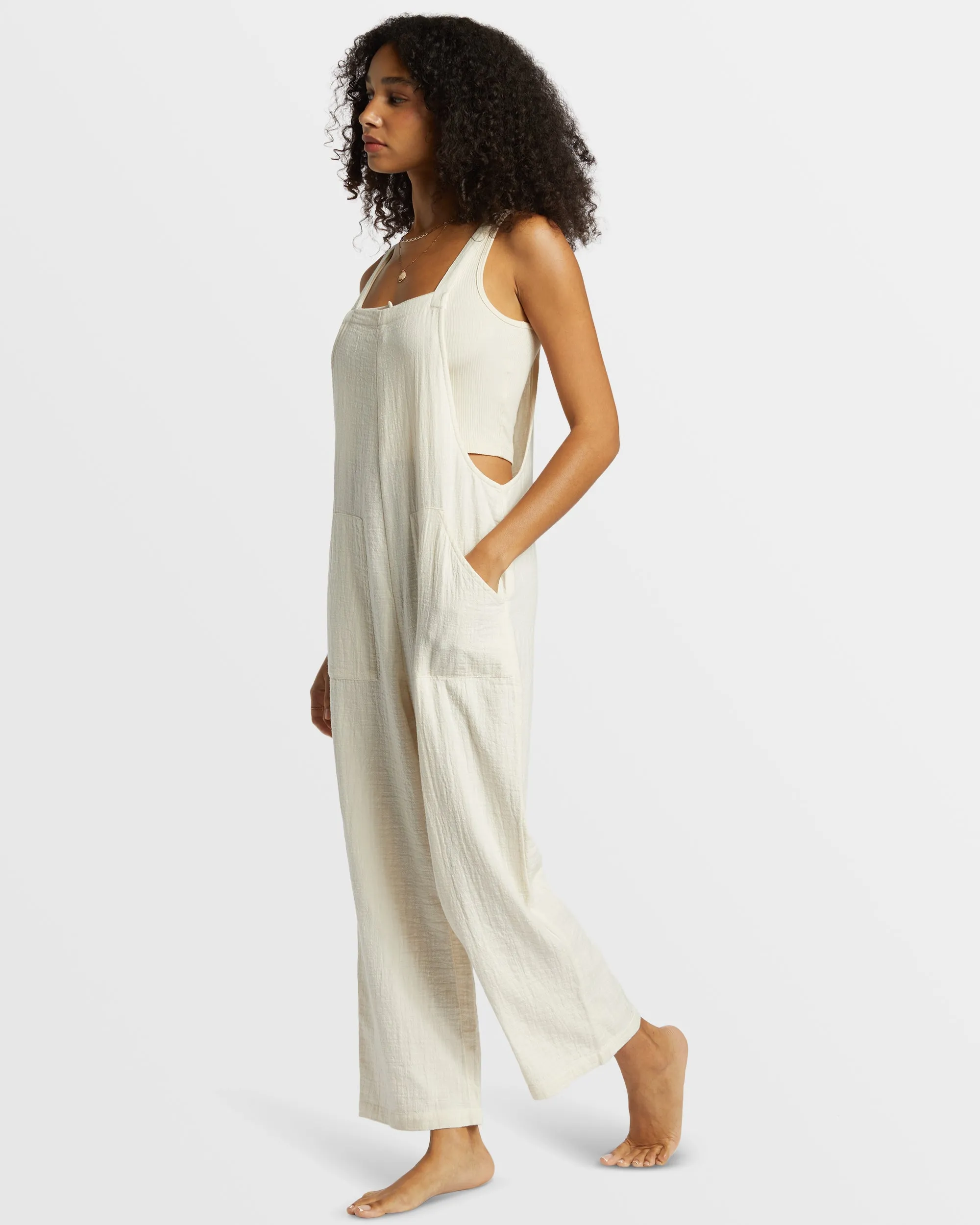 Pacific Time Jumpsuit - White Cap sold by Billabong product image thumbnail 5