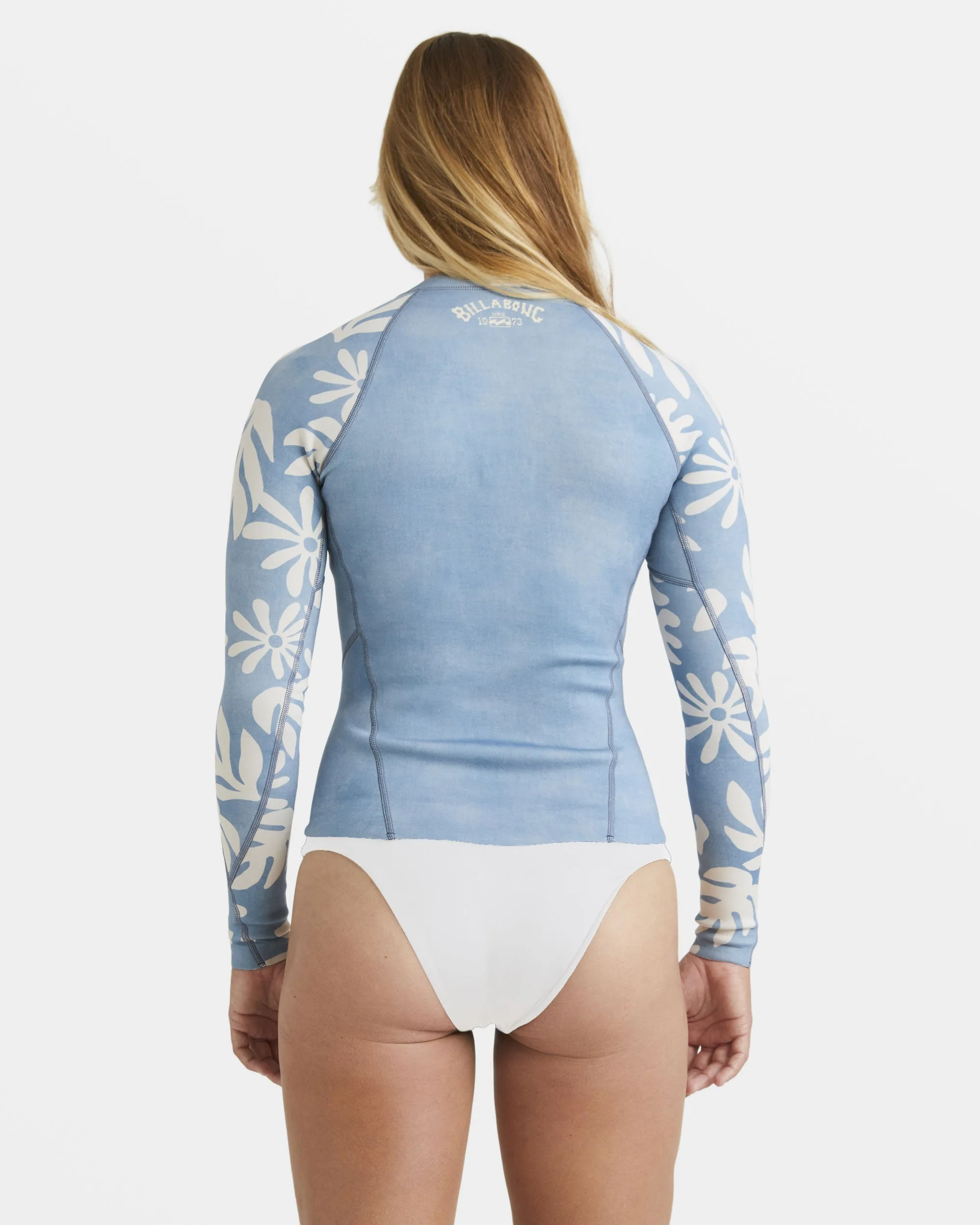 1/1mm Peeky Natural Upcycler Front Zip Wetsuit Jacket - Blue Shadow sold by Billabong product image thumbnail 2