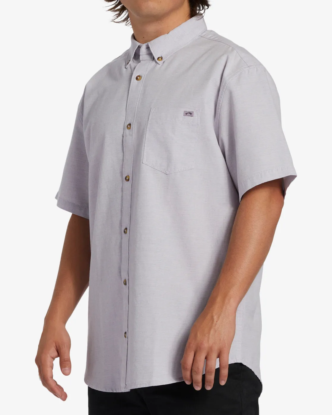All Day Short Sleeve Shirt - Purple Ash sold by Billabong product image thumbnail 2