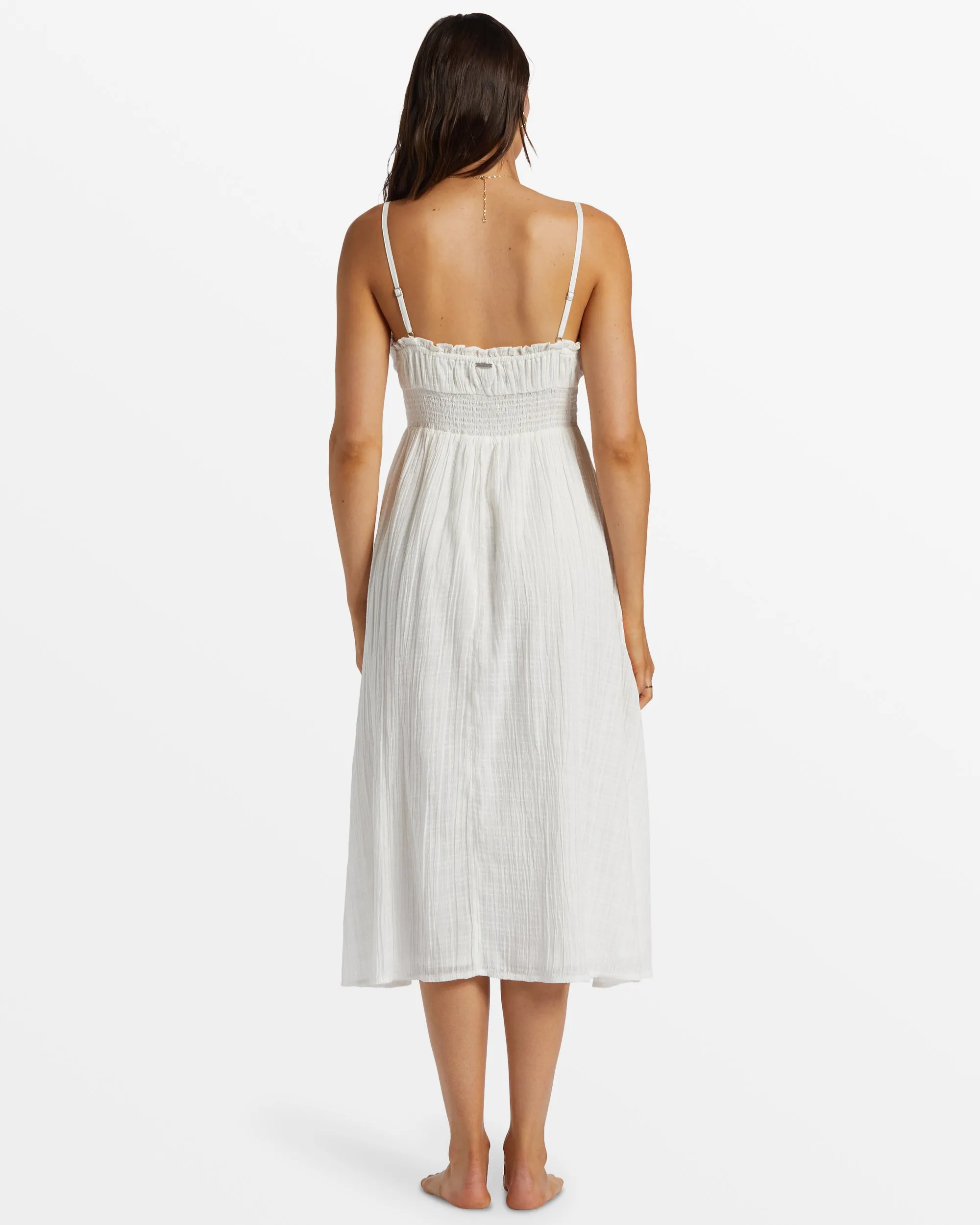 Pretty Perfect Sweetheart Midi Dress - Salt Crystal sold by Billabong product image thumbnail 4