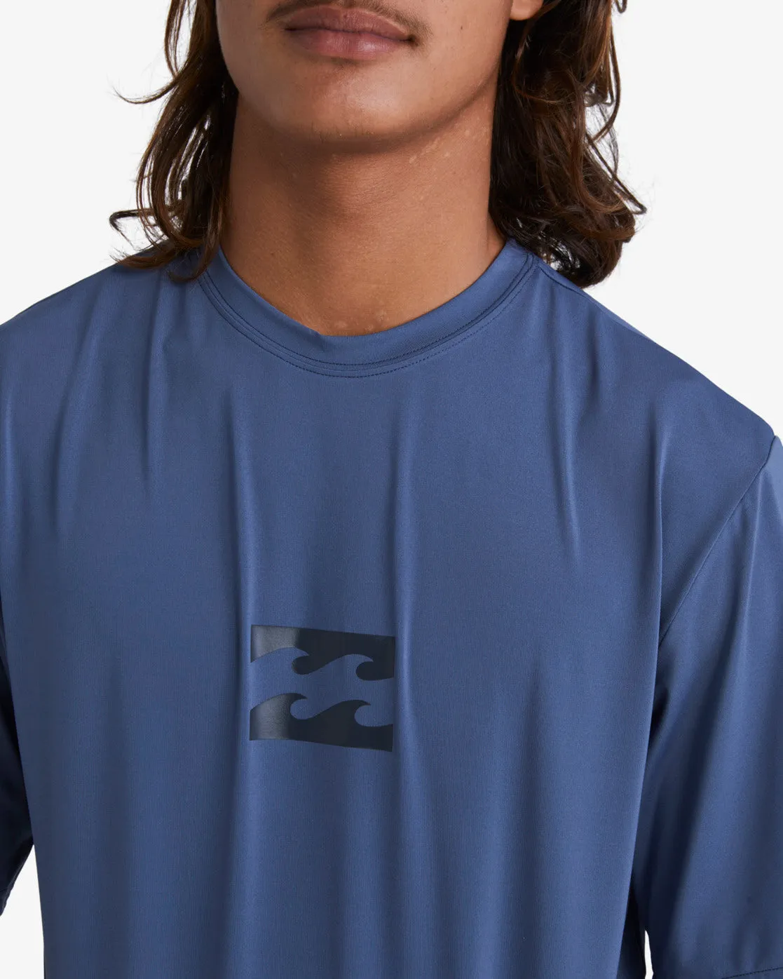 All Day Wave Loose Fit Short Sleeve Surf Tee - Slate Blue sold by Billabong product image thumbnail 4