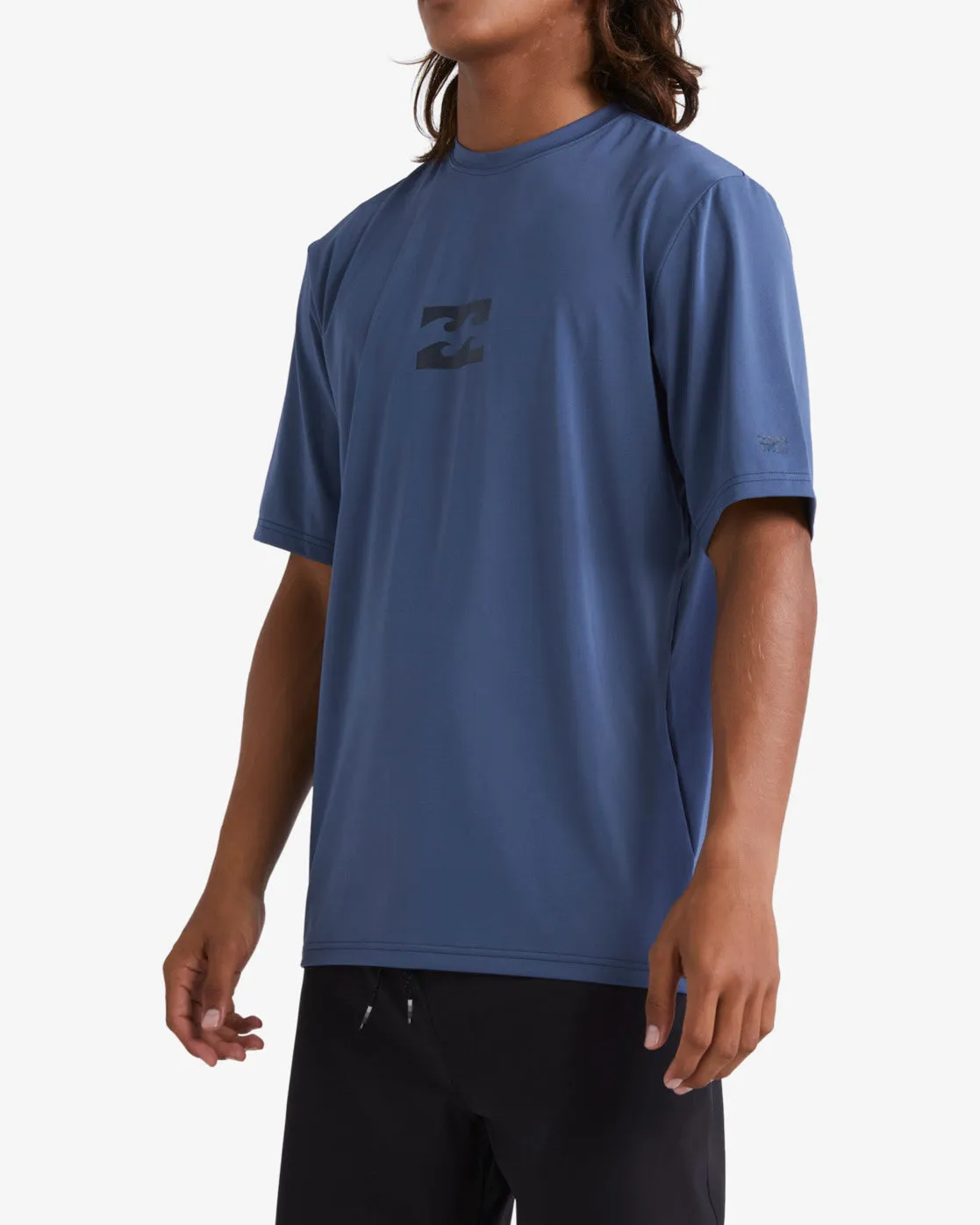 All Day Wave Loose Fit Short Sleeve Surf Tee - Slate Blue sold by Billabong product image thumbnail 3