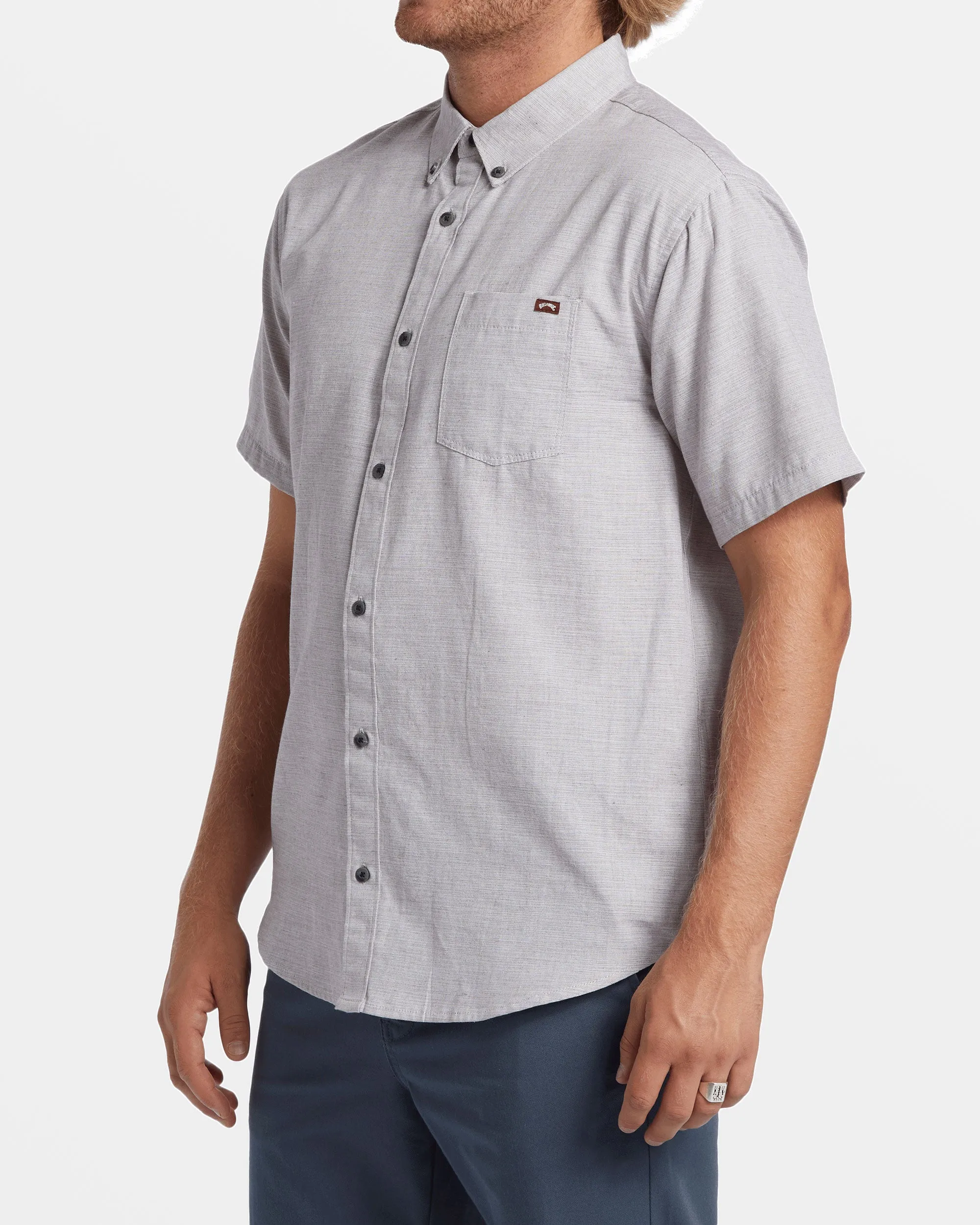 All Day Short Sleeve Shirt - Port Heather sold by Billabong product image thumbnail 3