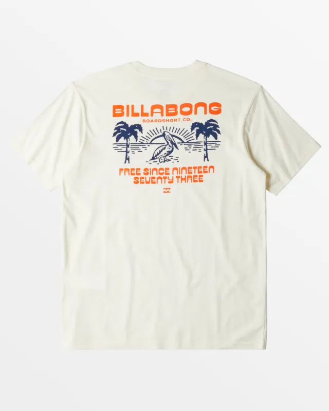 Boys Lounge T-Shirt - Off White sold by Billabong